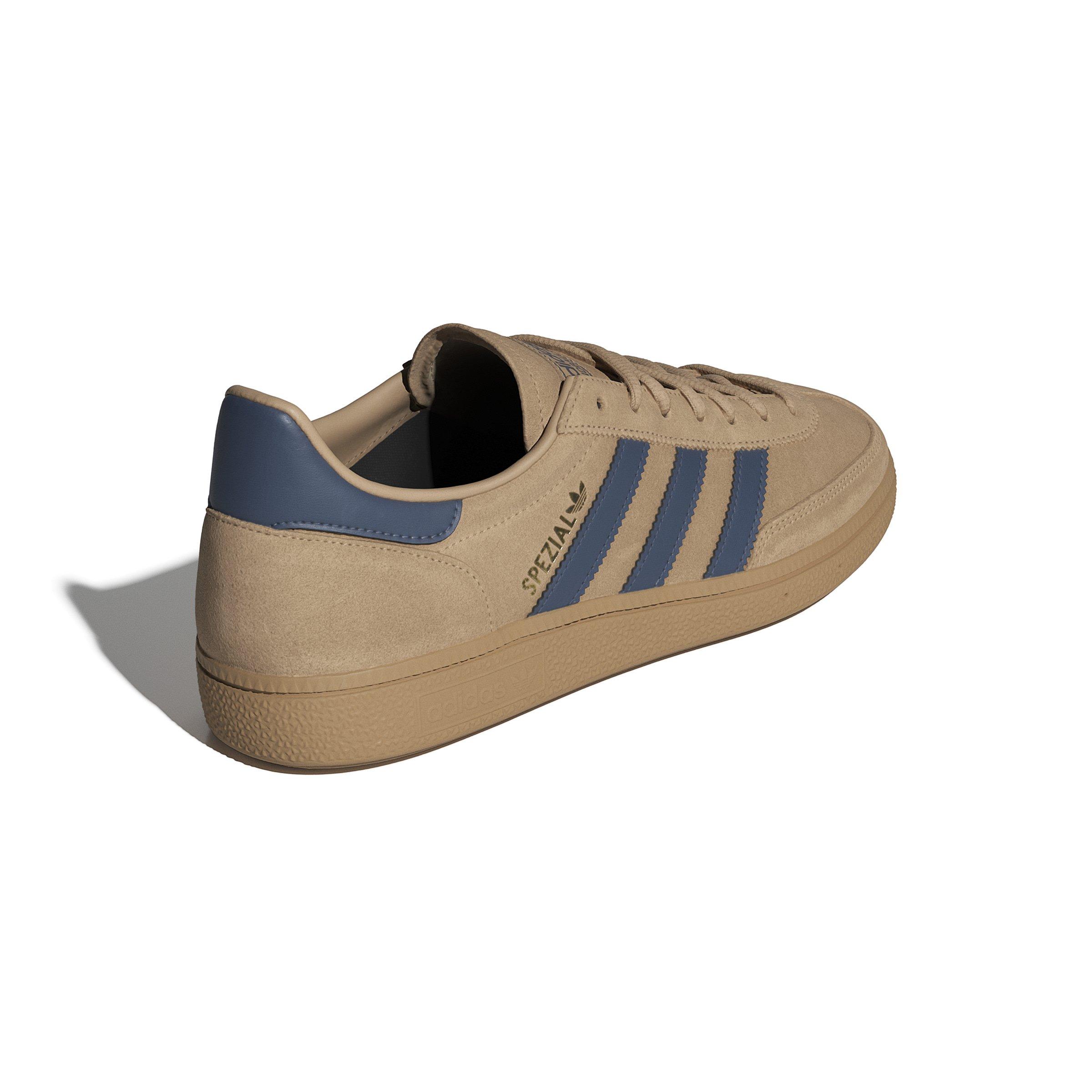 adidas Originals Handball Spezial "Warm Sandstone/Preloved Ink/Gold Metallic" Men's Shoe - SANDSTONE/INK/GOLD Thumbnail View 4