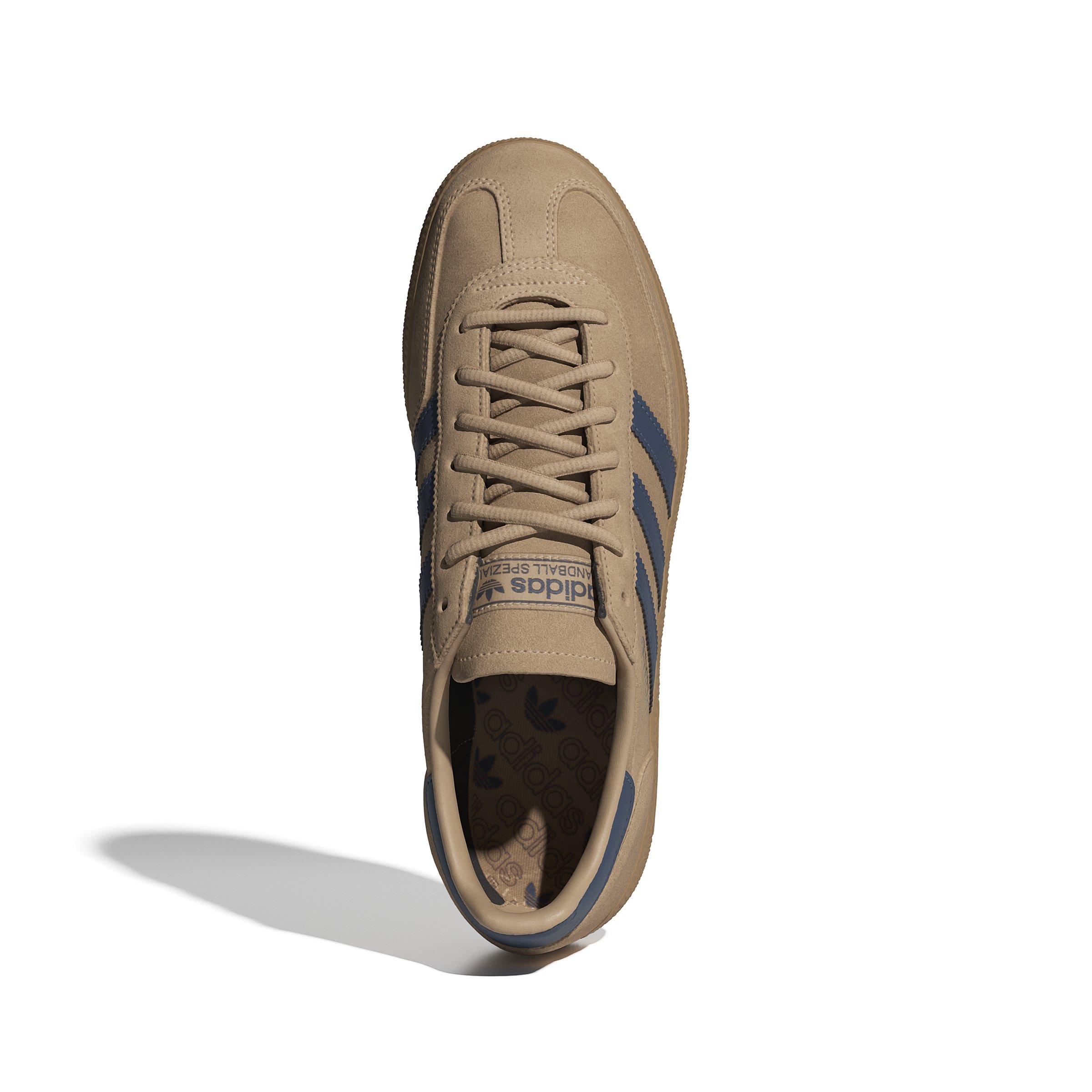 adidas Originals Handball Spezial "Warm Sandstone/Preloved Ink/Gold Metallic" Men's Shoe - SANDSTONE/INK/GOLD Thumbnail View 5