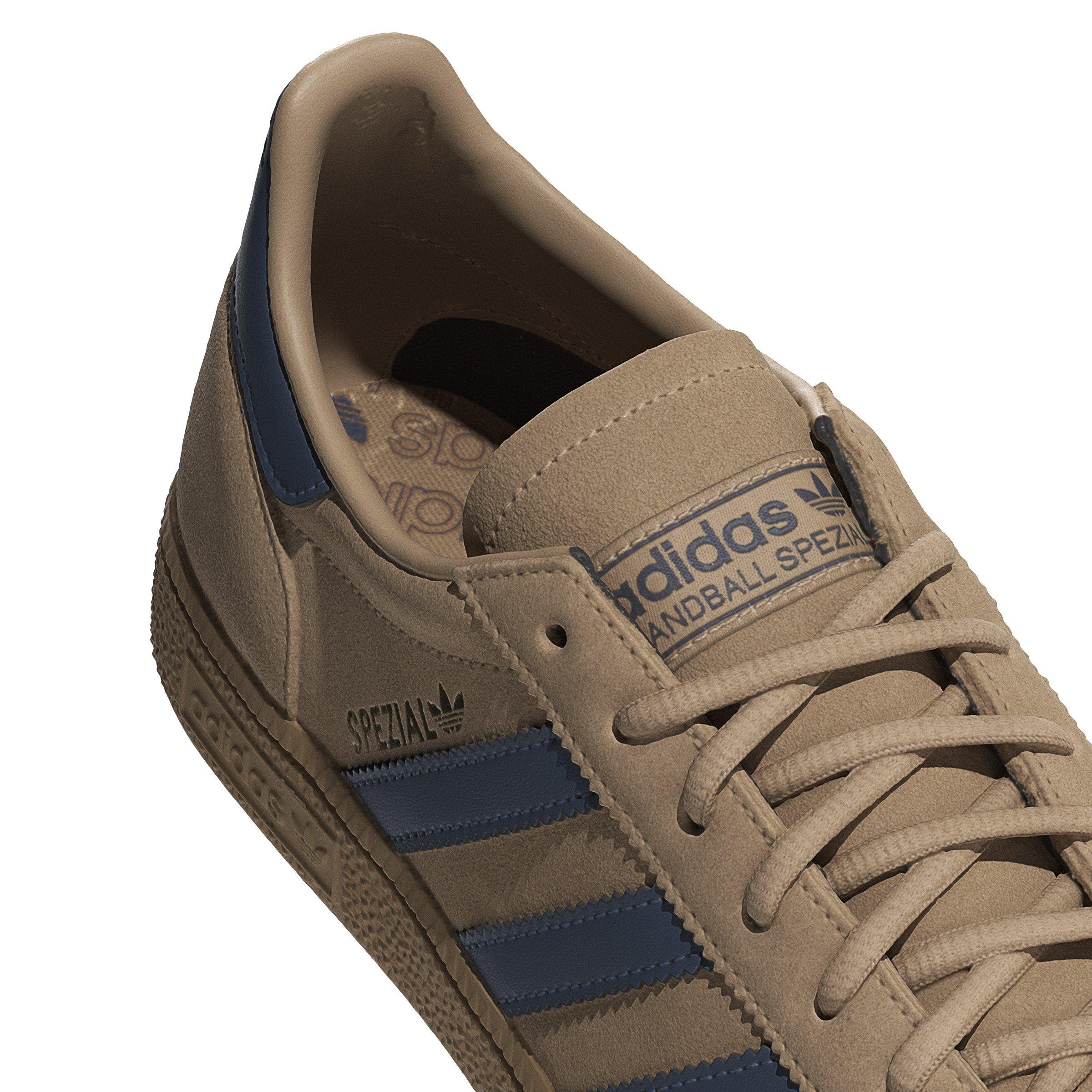 adidas Originals Handball Spezial "Warm Sandstone/Preloved Ink/Gold Metallic" Men's Shoe - SANDSTONE/INK/GOLD Thumbnail View 7