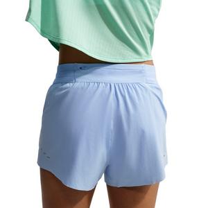 Nike Women's Swift Dri-FIT Mid-Rise 2.5" Brief-Lined Running Shorts - Steel Blue - STEEL BLUE