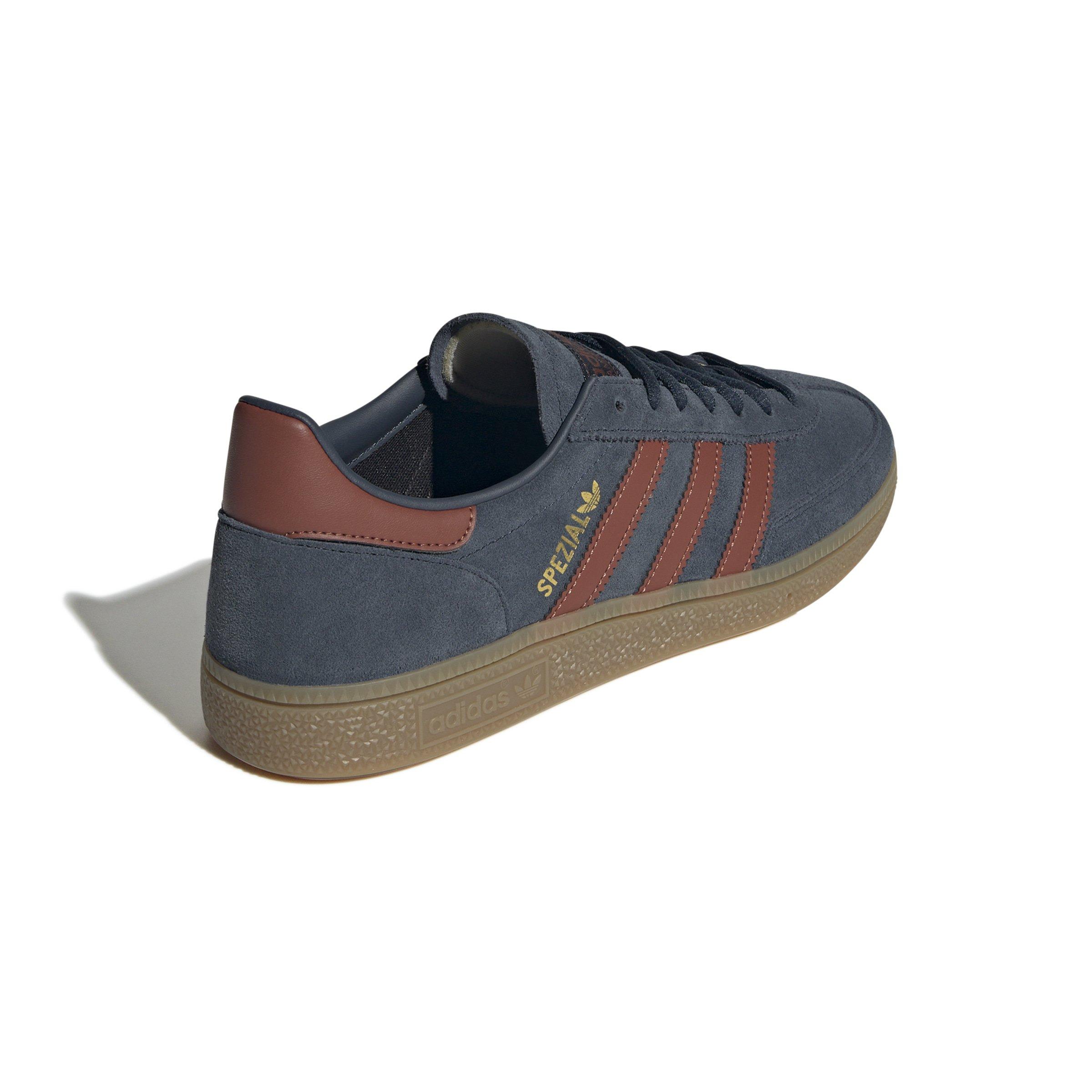 adidas Originals Handball Spezial "Aurora Ink/Wild Sepia/Gold Metallic" Men's Shoe - INK/SEPIA/GOLD Thumbnail View 4