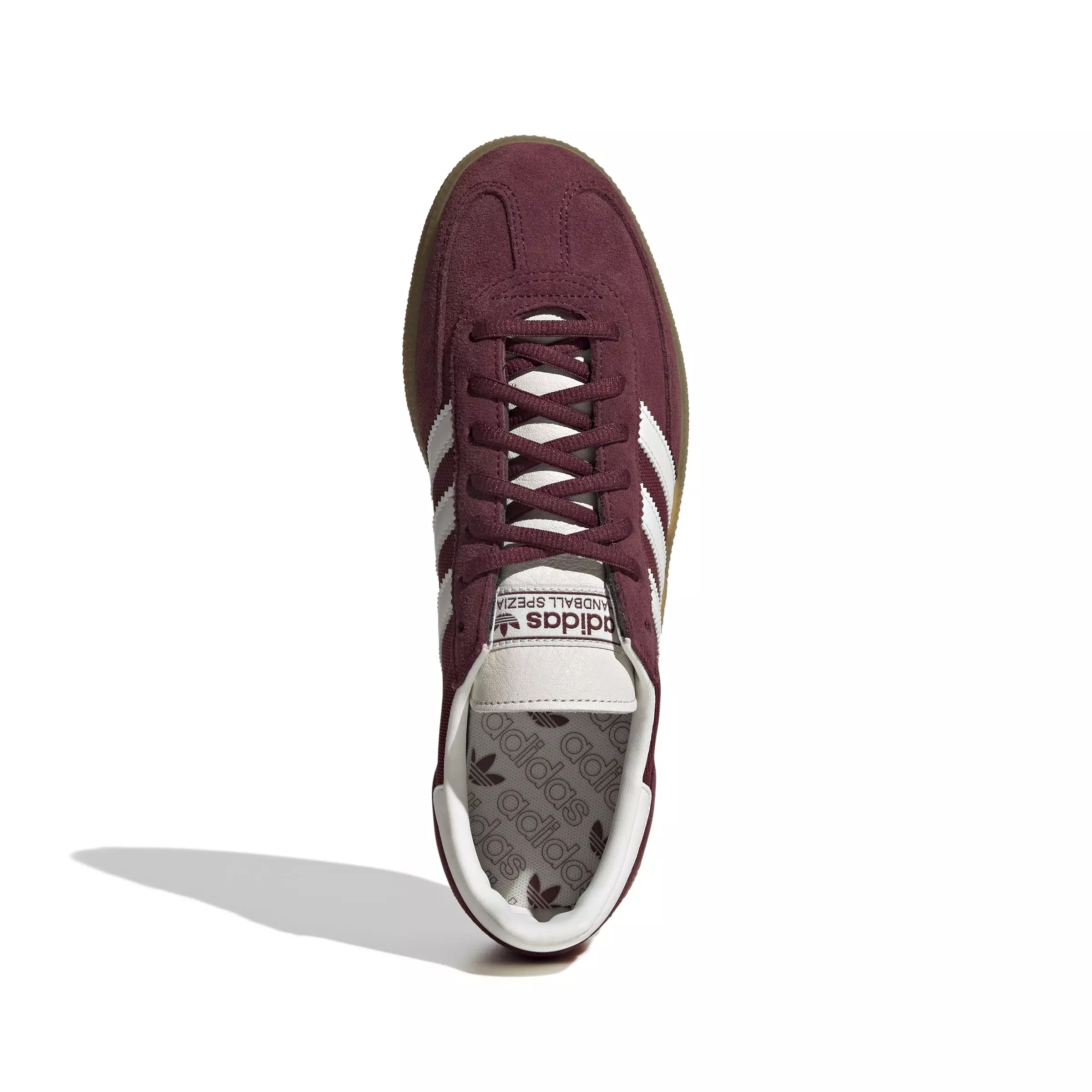 adidas Originals Handball Spezial "Shadow Red/Cloud White/Chalk White" Men's Shoe - RED/WHITE/WHITE