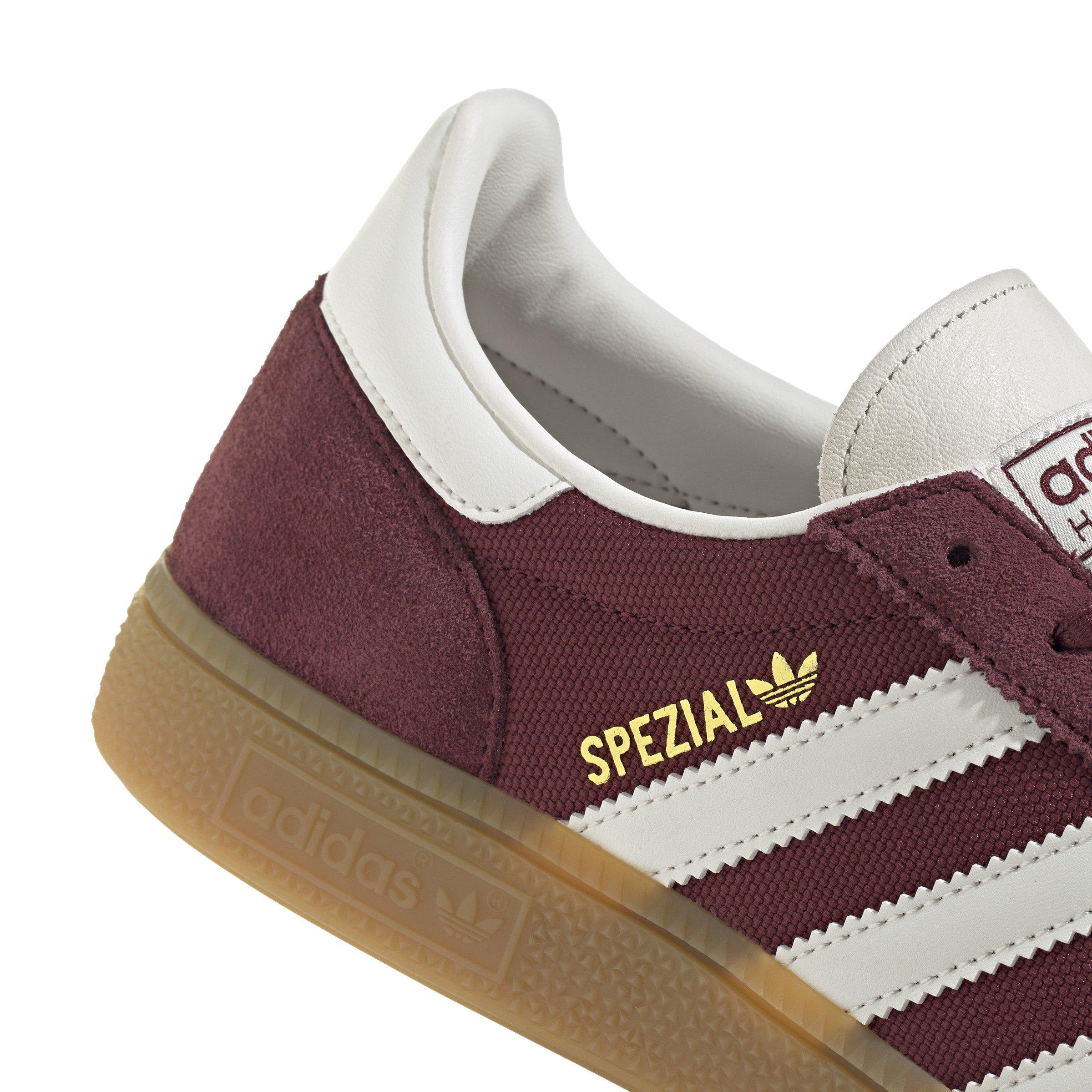 adidas Originals Handball Spezial "Shadow Red/Cloud White/Chalk White" Men's Shoe - RED/WHITE/WHITE Thumbnail View 7
