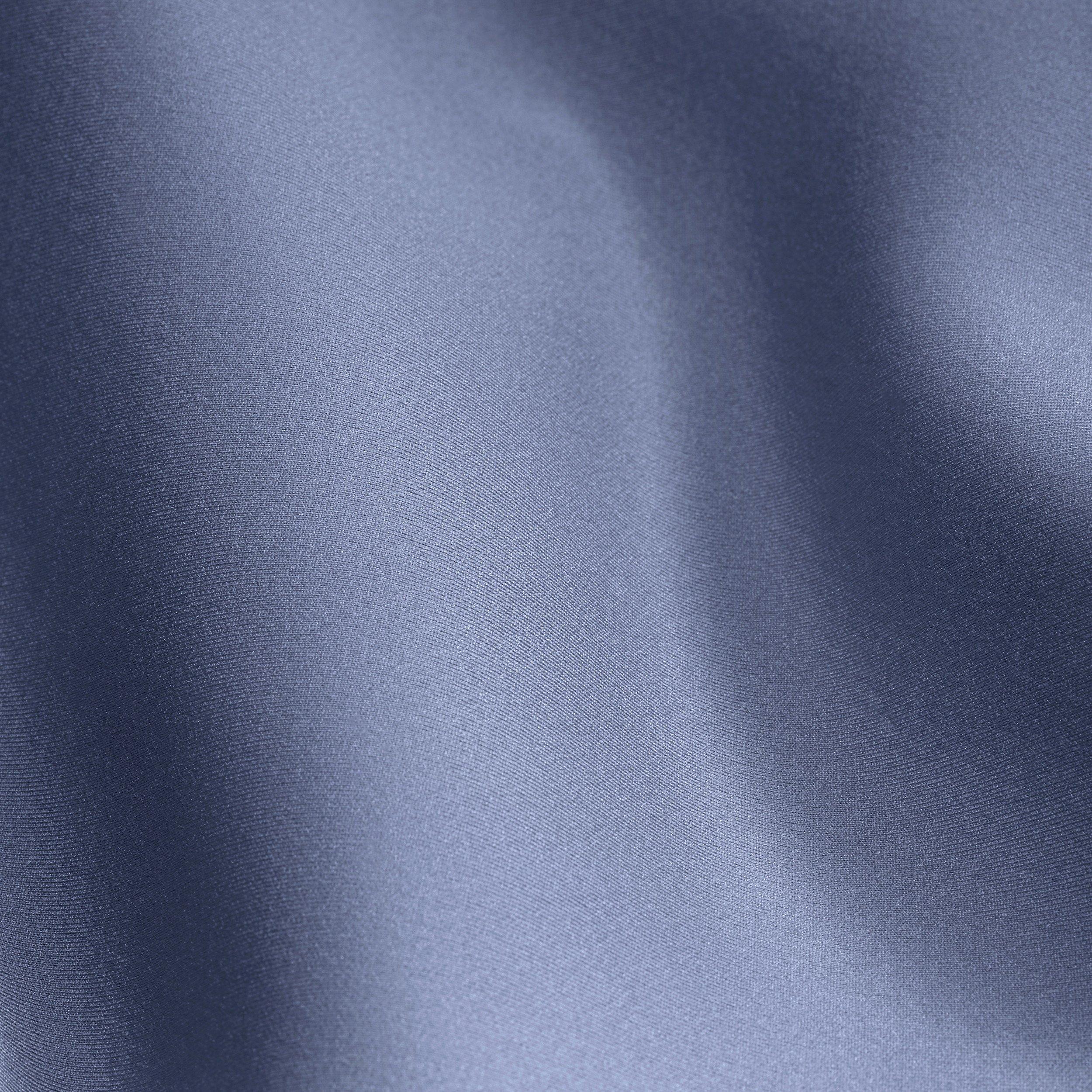 Nike Women's Universa Dri-FIT Slim Hooded Long-Sleeve Top -Indigo - INDIGO Thumbnail View 6