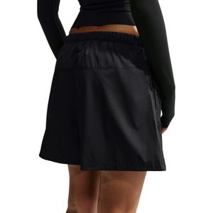 Nike Women's Sportswear Loose Mid-Rise Shorts - Black/White