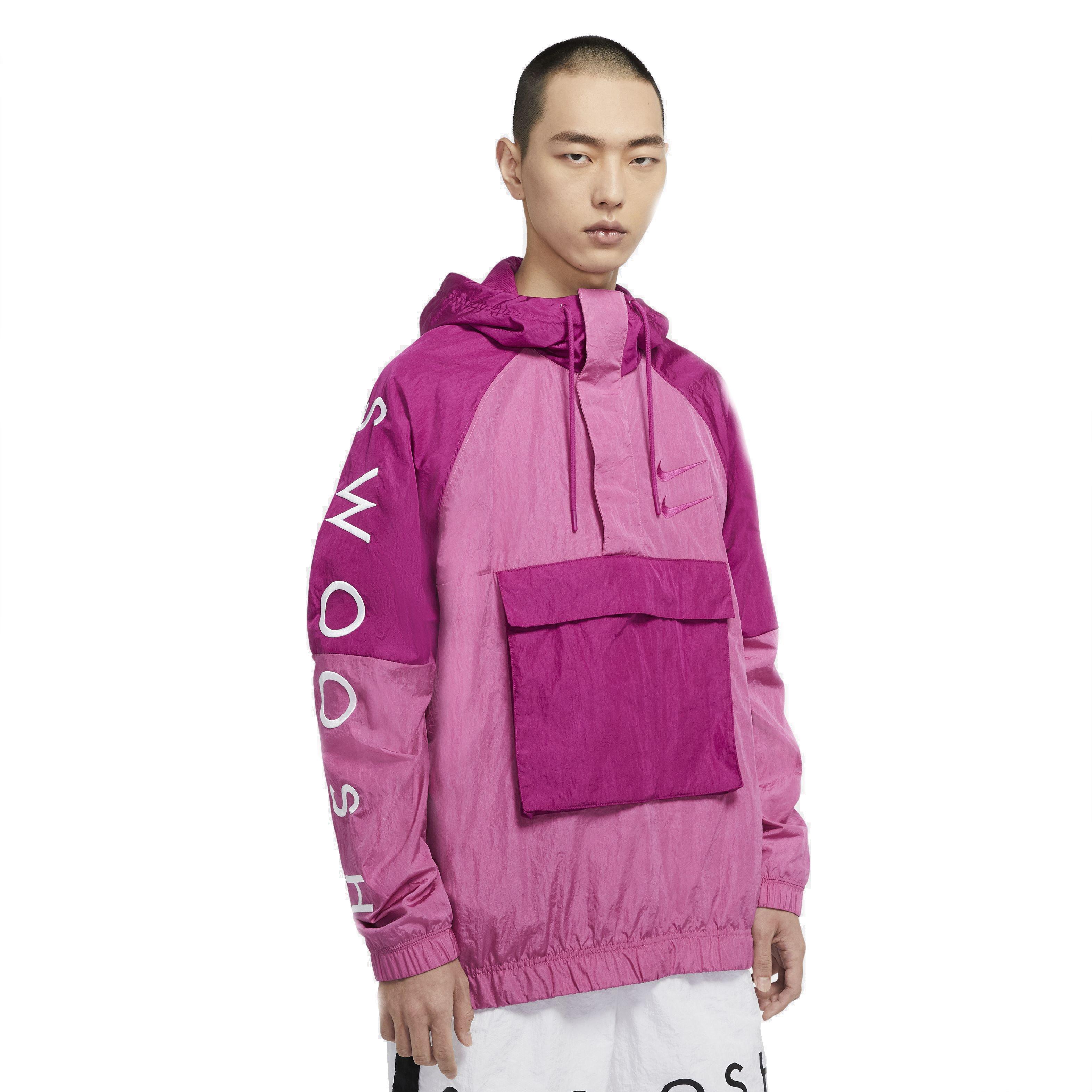 nike sportswear swoosh men's woven jacket