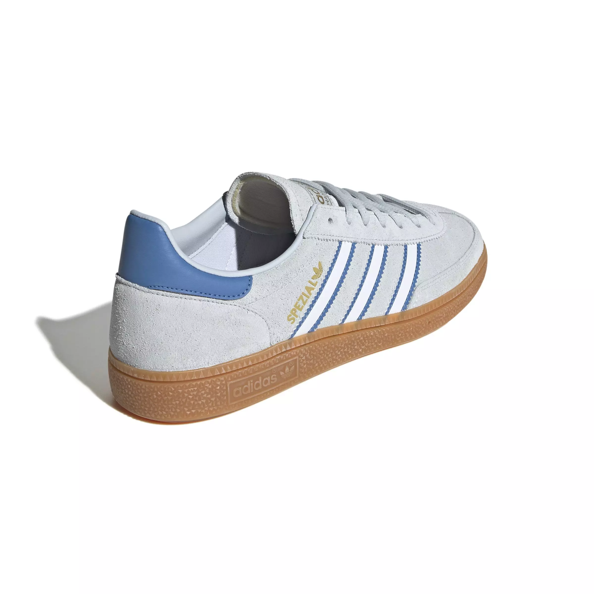 adidas Originals Handball Spezial "Halo Blue/Ftwr White/Focus Blue" Men's Shoe - BLUE/WHITE/BLUE