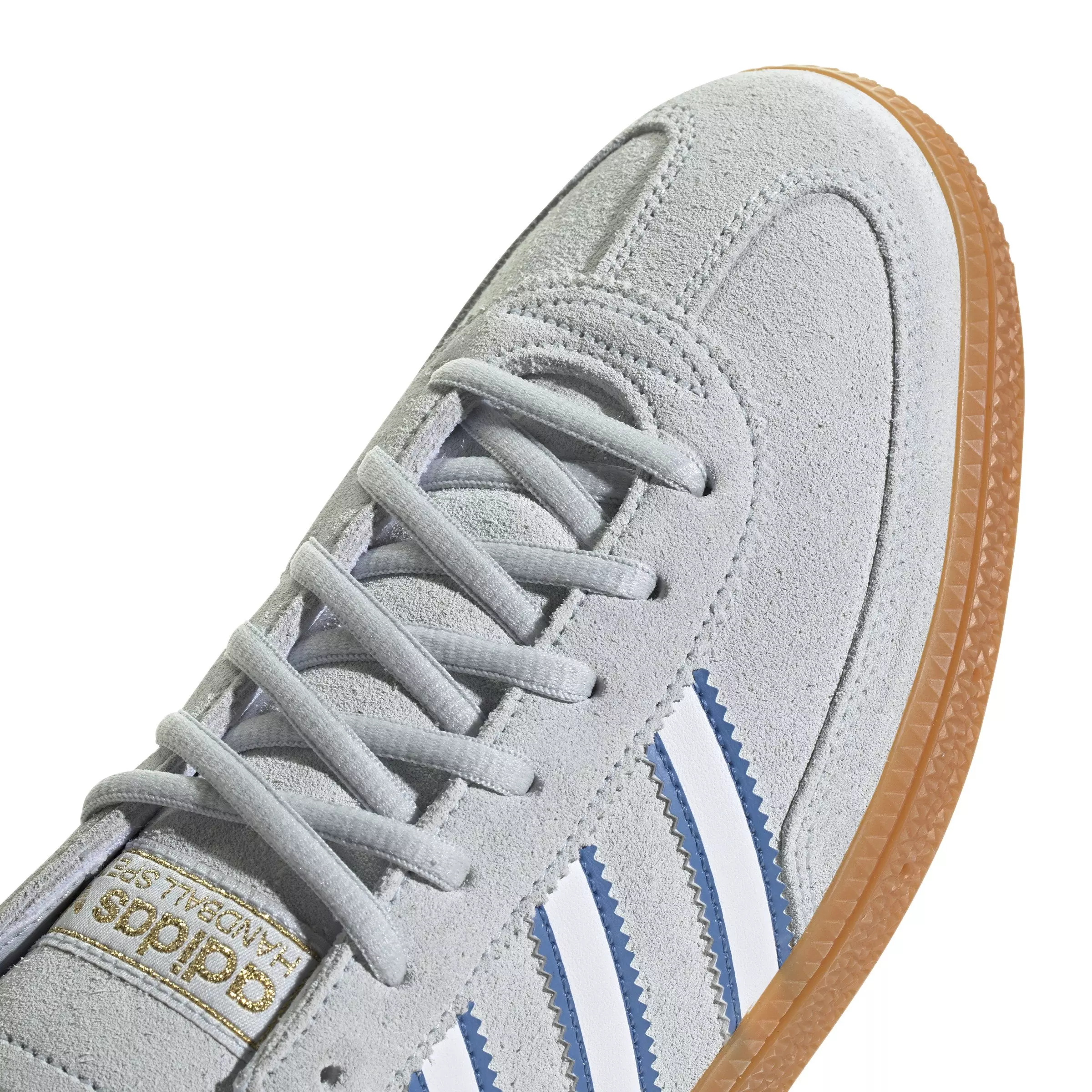 adidas Originals Handball Spezial "Halo Blue/Ftwr White/Focus Blue" Men's Shoe - BLUE/WHITE/BLUE