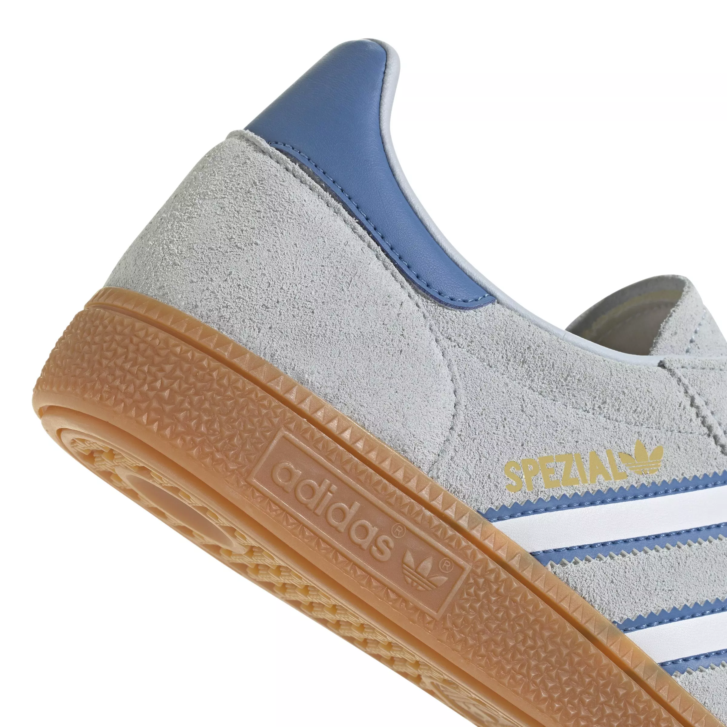 adidas Originals Handball Spezial "Halo Blue/Ftwr White/Focus Blue" Men's Shoe - BLUE/WHITE/BLUE