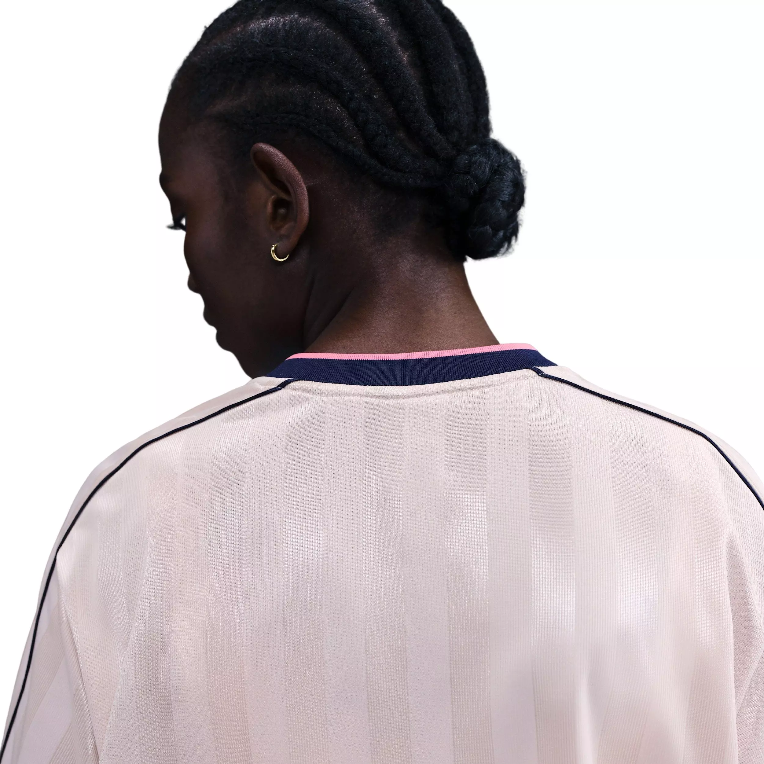 Nike Women's Sportswear Long-Sleeve Jersey Top -Lt Pink - LT PINK