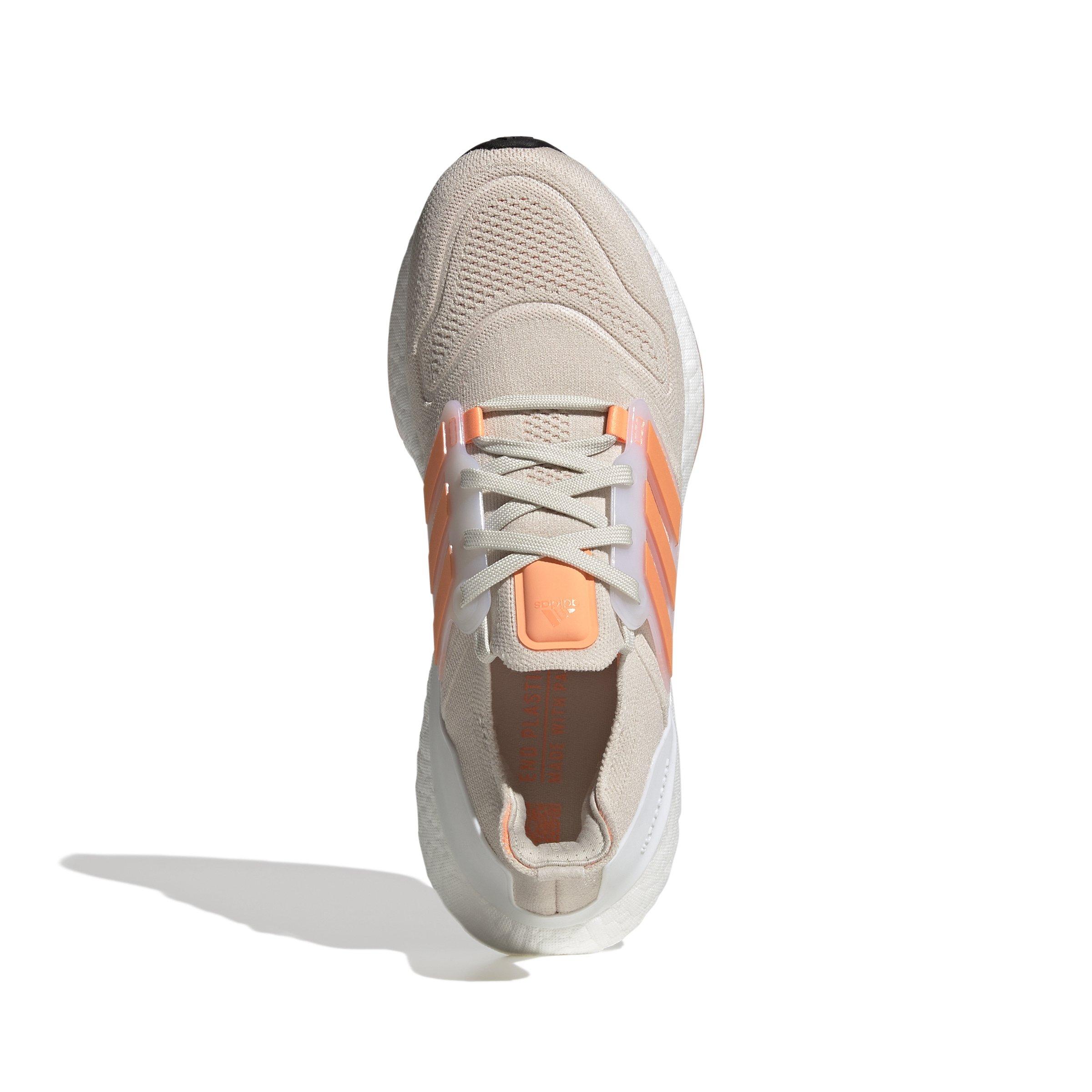 adidas Ultraboost 22 "Alumina/Bea Orange/Core Black" Women's Running Shoe - ALUMINA/ORANGE/BLACK Thumbnail View 5