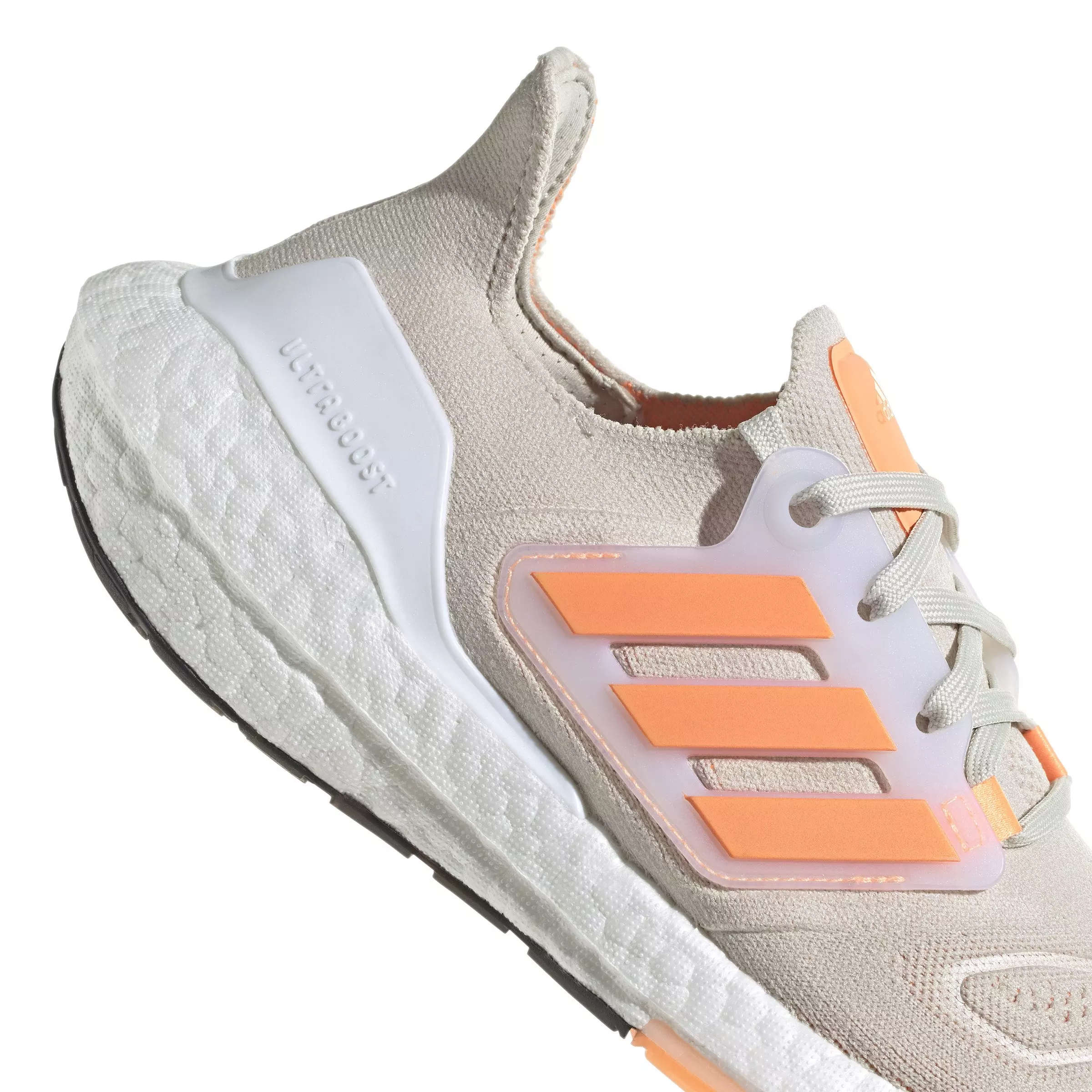 adidas Ultraboost 22 "Alumina/Bea Orange/Core Black" Women's Running Shoe - ALUMINA/ORANGE/BLACK