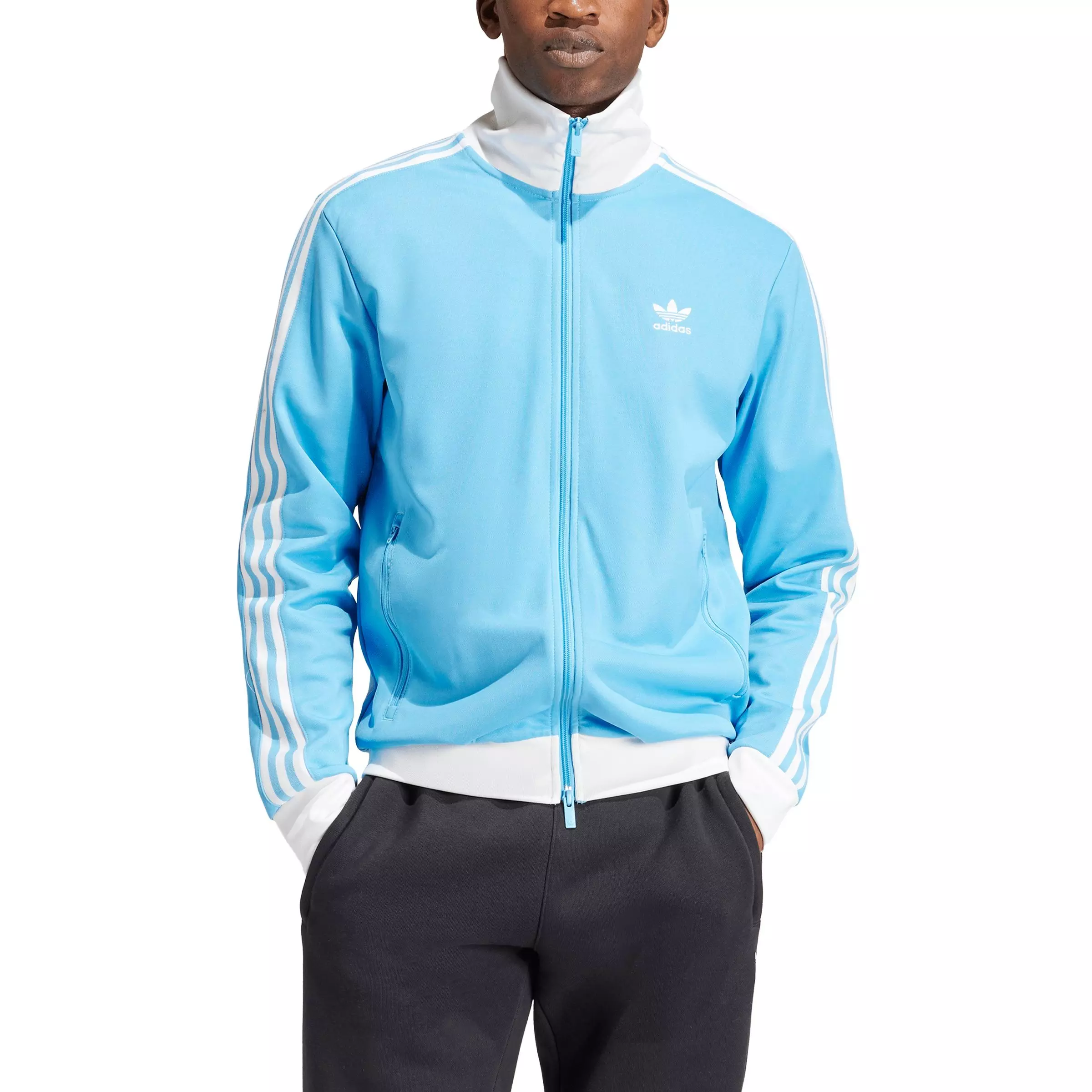 adidas Men's Originals Adicolor Classics Beckenbauer Track Top - Blue - BLUE