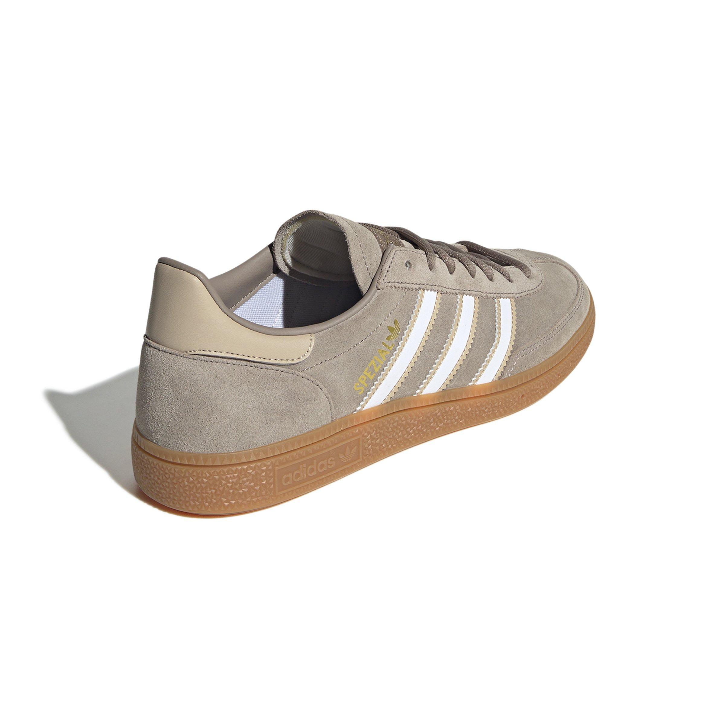 adidas Originals Handball Spezial "Chalky Brown/Ftwr White/Magic Beige" Men's Shoe - BROWN/WHITE/BEIGE Thumbnail View 4