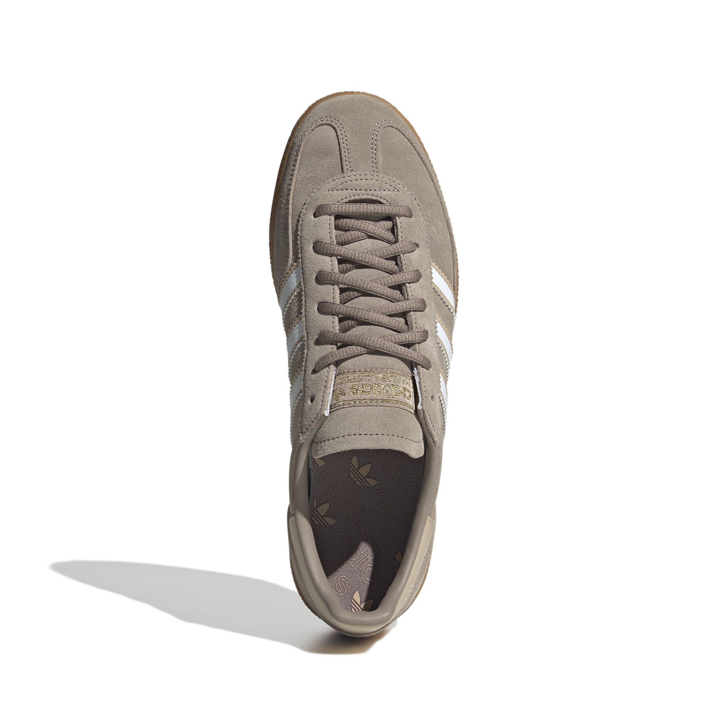adidas Originals Handball Spezial "Chalky Brown/Ftwr White/Magic Beige" Men's Shoe - BROWN/WHITE/BEIGE Thumbnail View 5