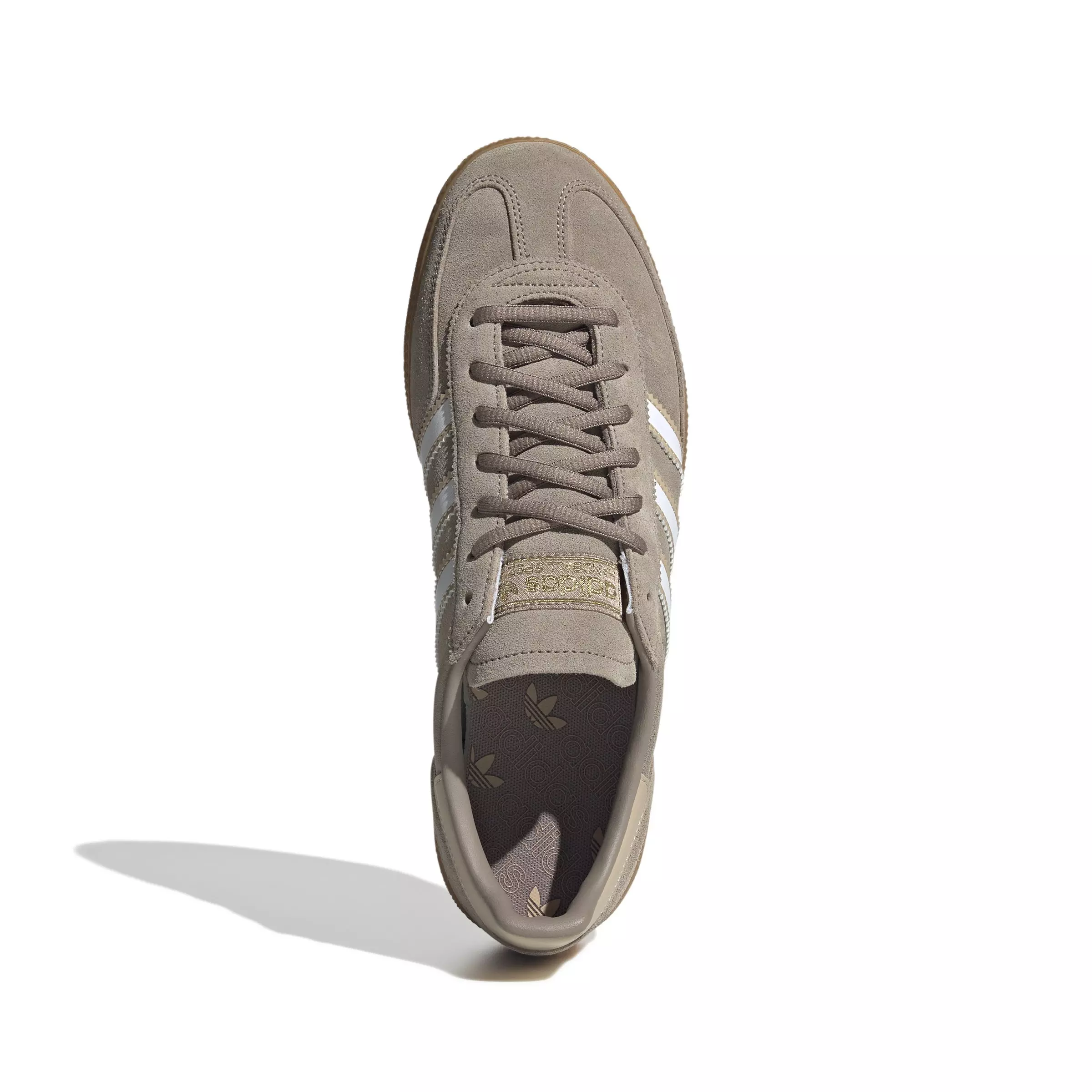 adidas Originals Handball Spezial "Chalky Brown/Ftwr White/Magic Beige" Men's Shoe - BROWN/WHITE/BEIGE