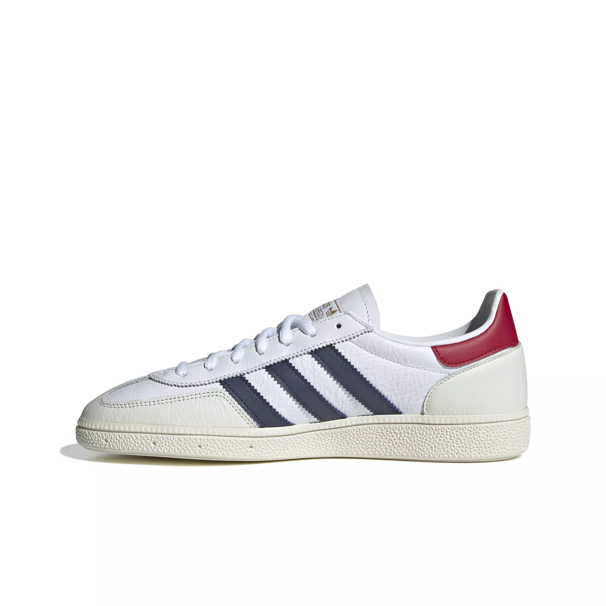 adidas Originals Handball Spezial "Ftwr White/Shadow Navy/Team Victory Red" Men's Shoe - WHITE/NAVY/RED