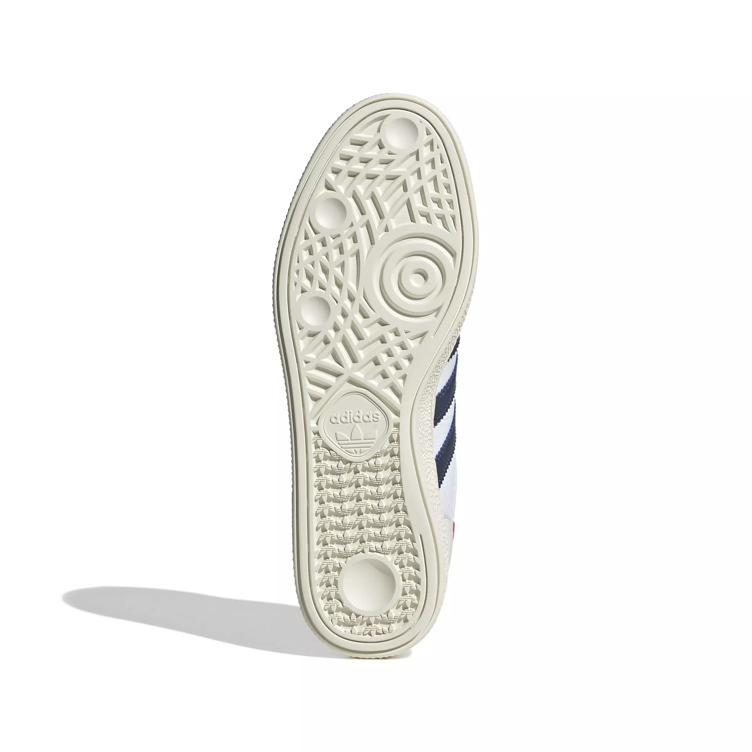 adidas Originals Handball Spezial "Ftwr White/Shadow Navy/Team Victory Red" Men's Shoe - WHITE/NAVY/RED