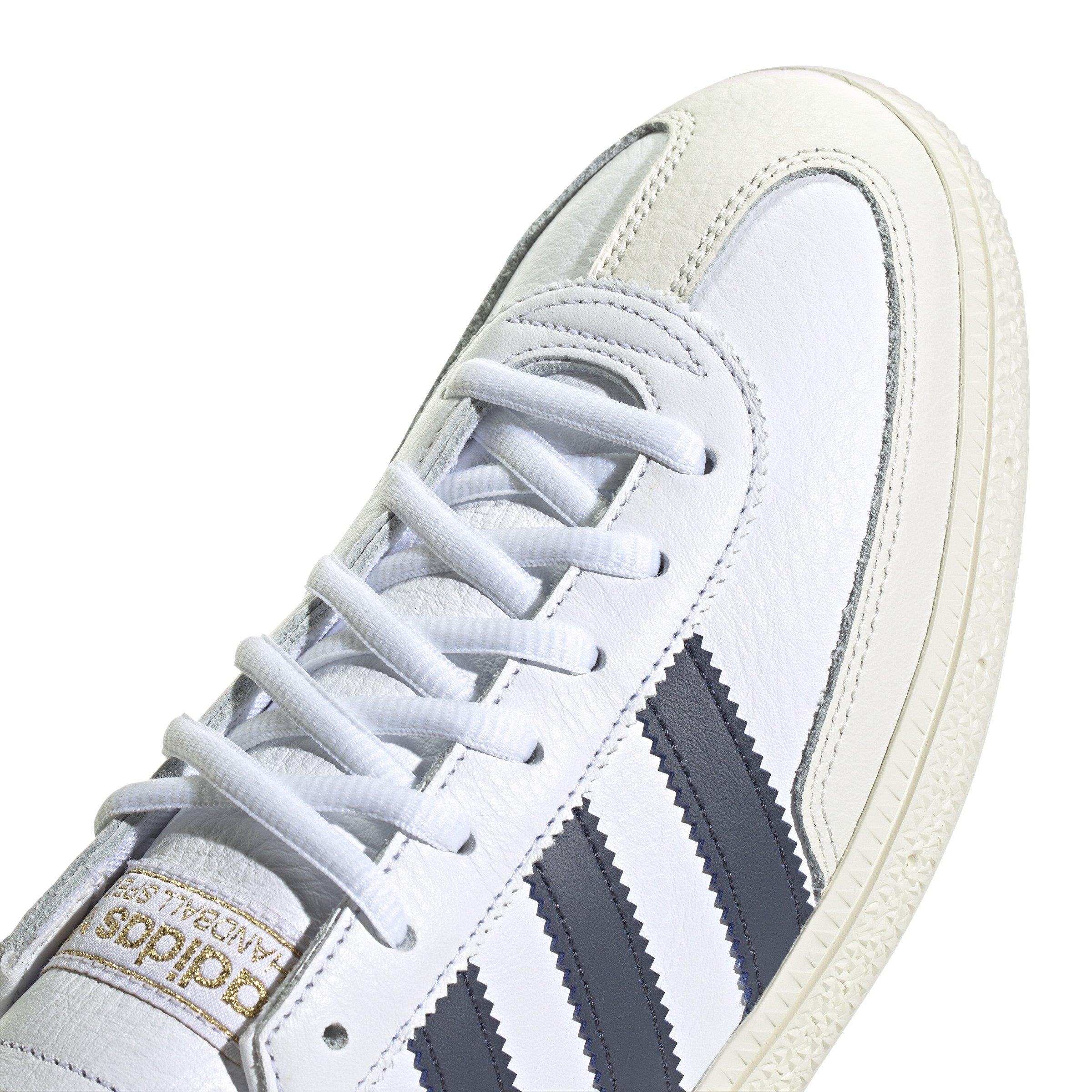 adidas Originals Handball Spezial "Ftwr White/Shadow Navy/Team Victory Red" Men's Shoe - WHITE/NAVY/RED Thumbnail View 7