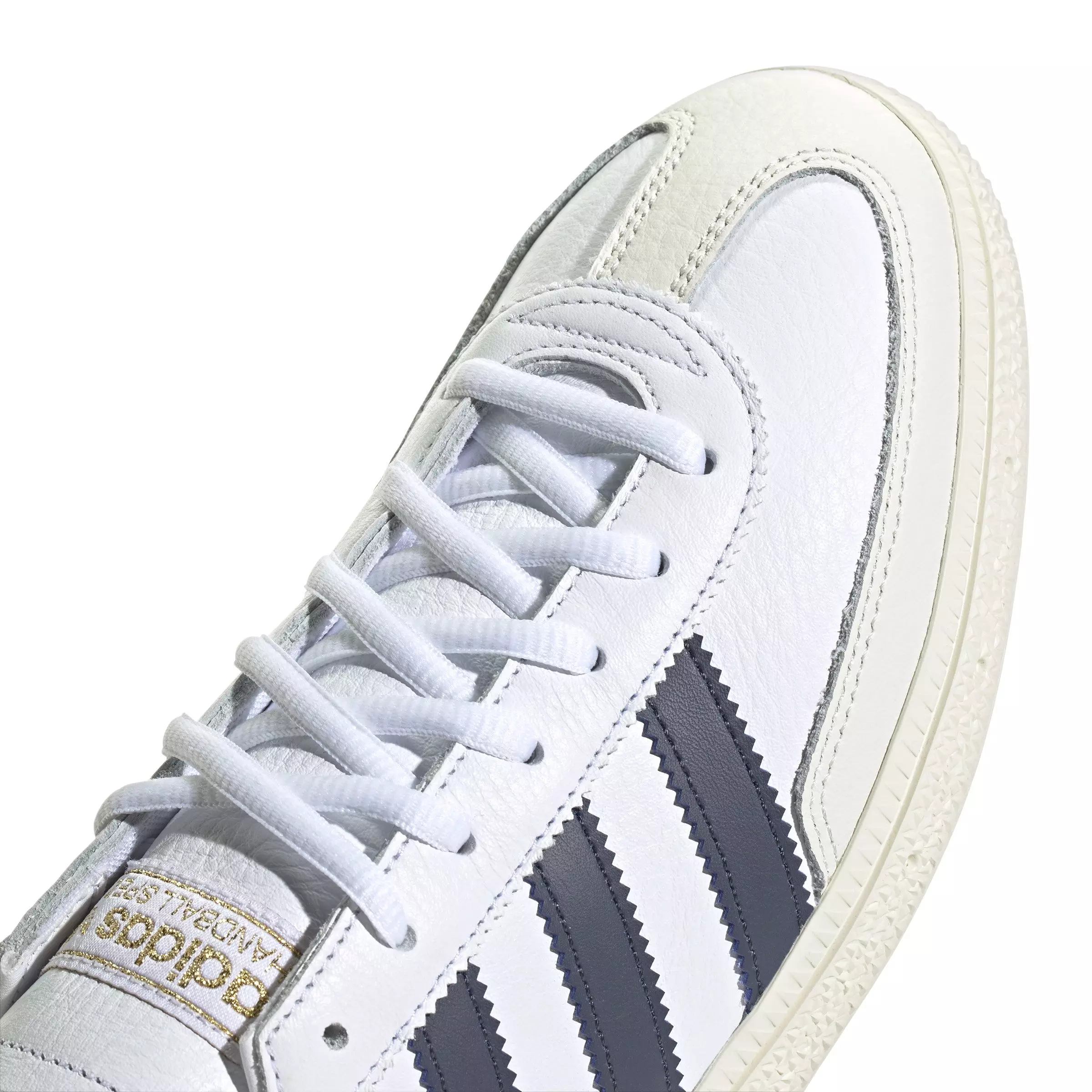 adidas Originals Handball Spezial "Ftwr White/Shadow Navy/Team Victory Red" Men's Shoe - WHITE/NAVY/RED