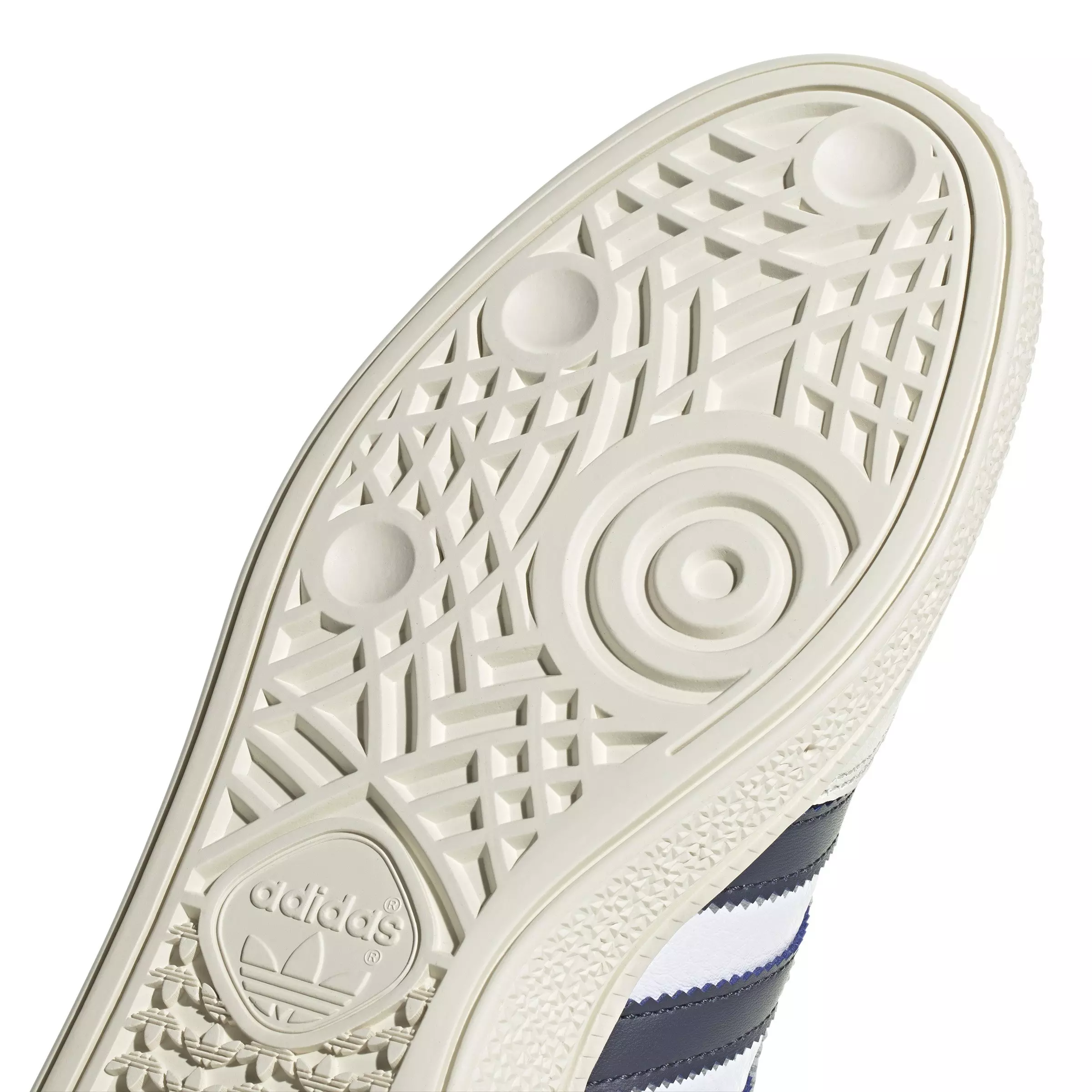 adidas Originals Handball Spezial "Ftwr White/Shadow Navy/Team Victory Red" Men's Shoe - WHITE/NAVY/RED