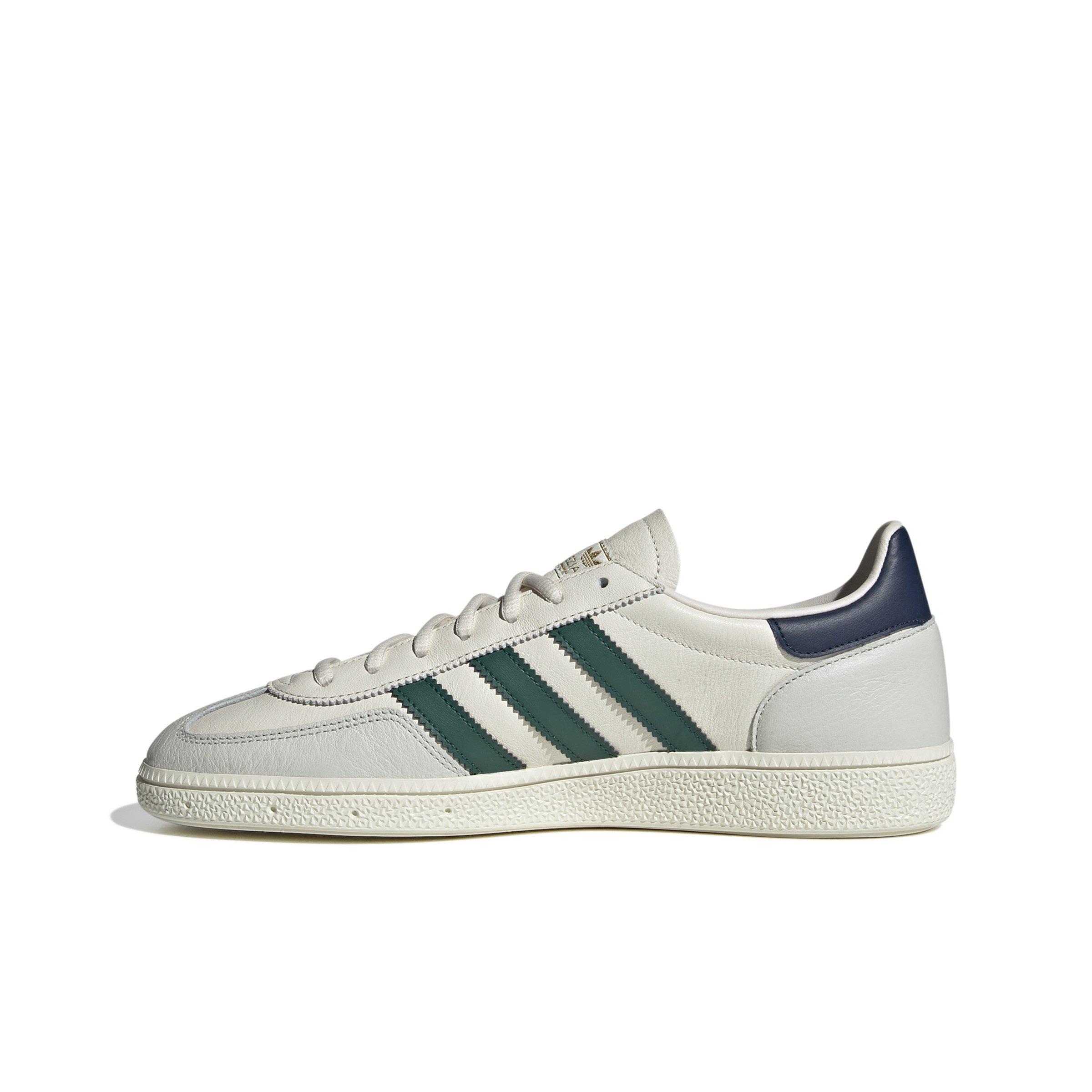 adidas Originals Handball Spezial "Chalk White/Collegiate Green/Night Indigo" Men's Shoe - WHITE/GREEN/INDIGO Thumbnail View 2