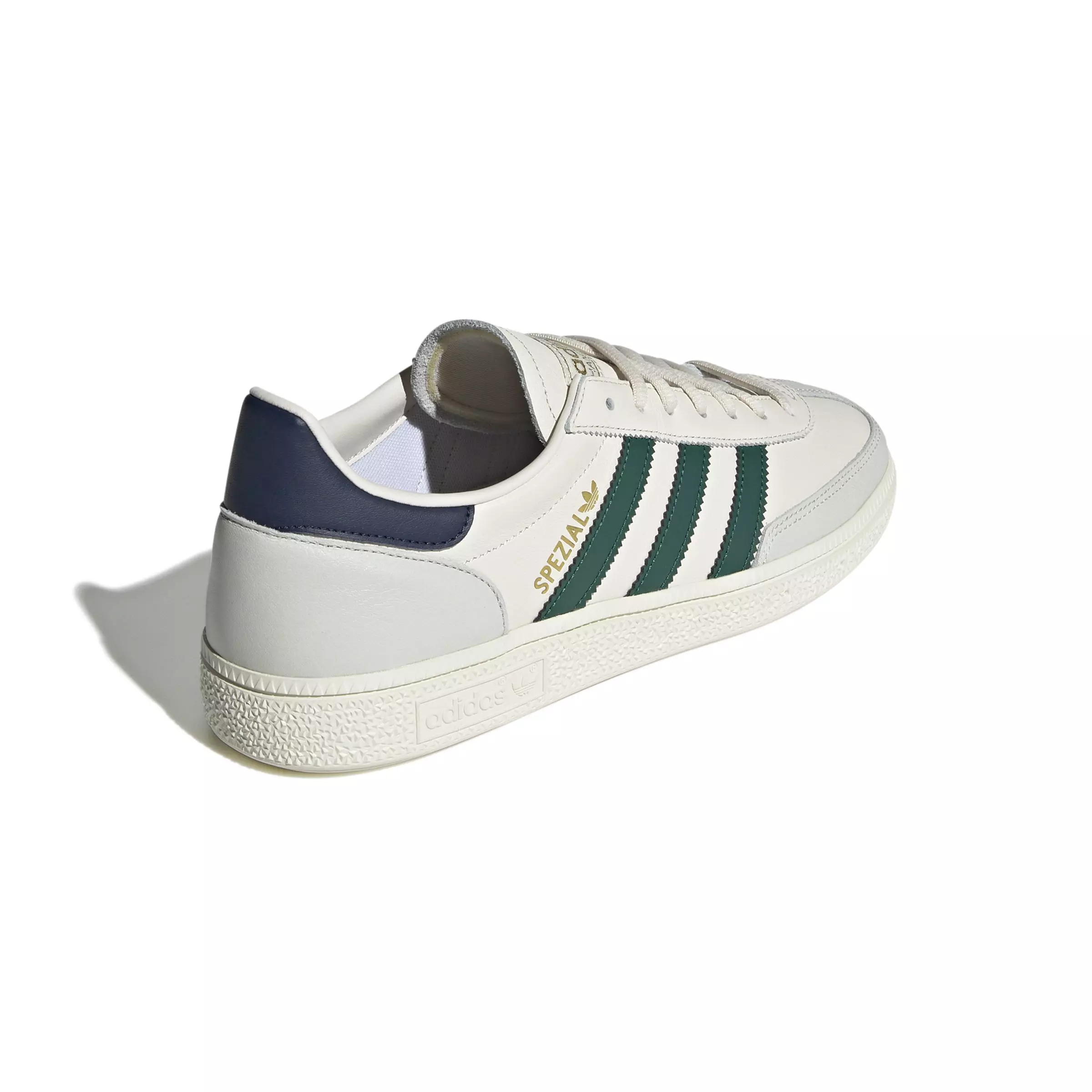adidas Originals Handball Spezial "Chalk White/Collegiate Green/Night Indigo" Men's Shoe - WHITE/GREEN/INDIGO