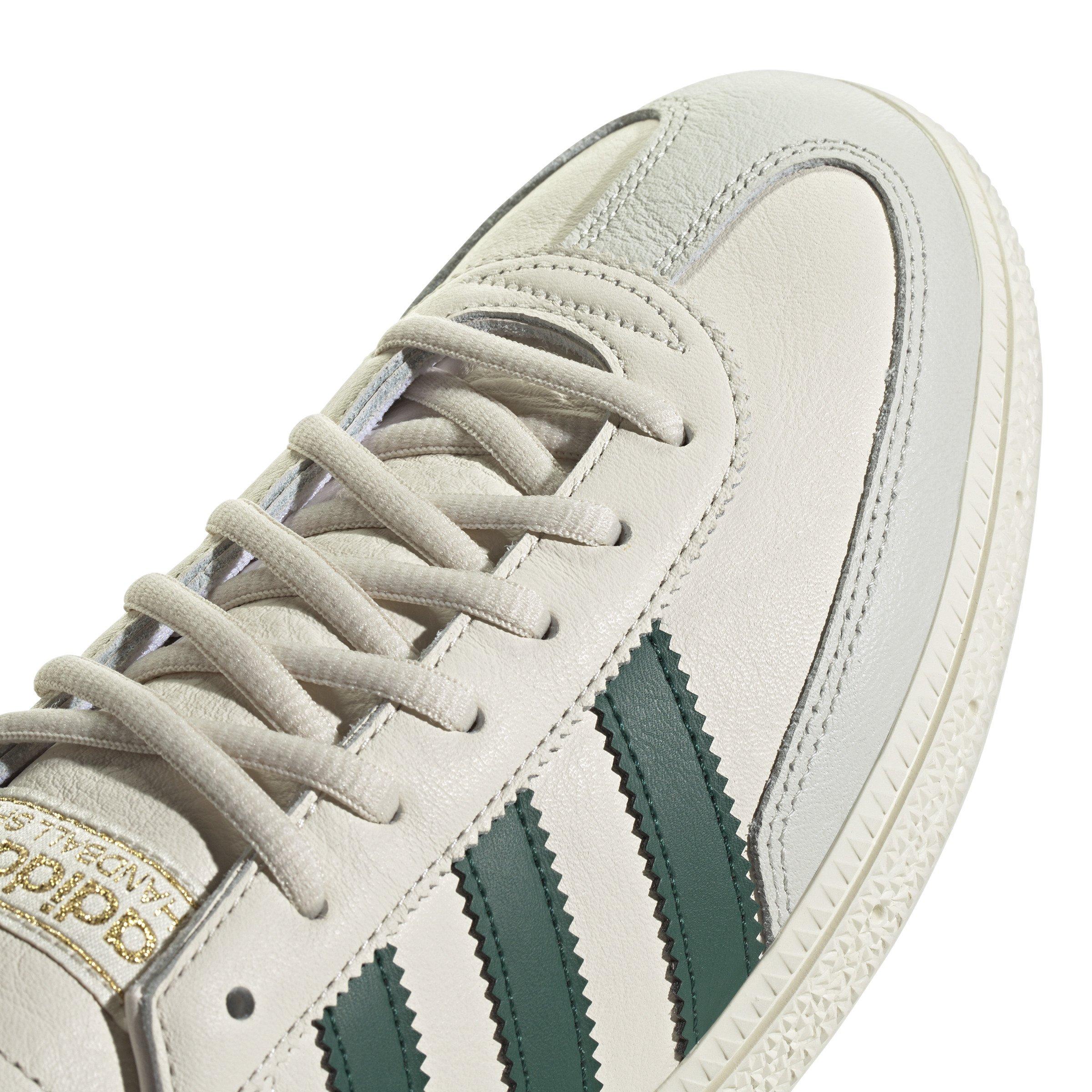 adidas Originals Handball Spezial "Chalk White/Collegiate Green/Night Indigo" Men's Shoe - WHITE/GREEN/INDIGO Thumbnail View 7