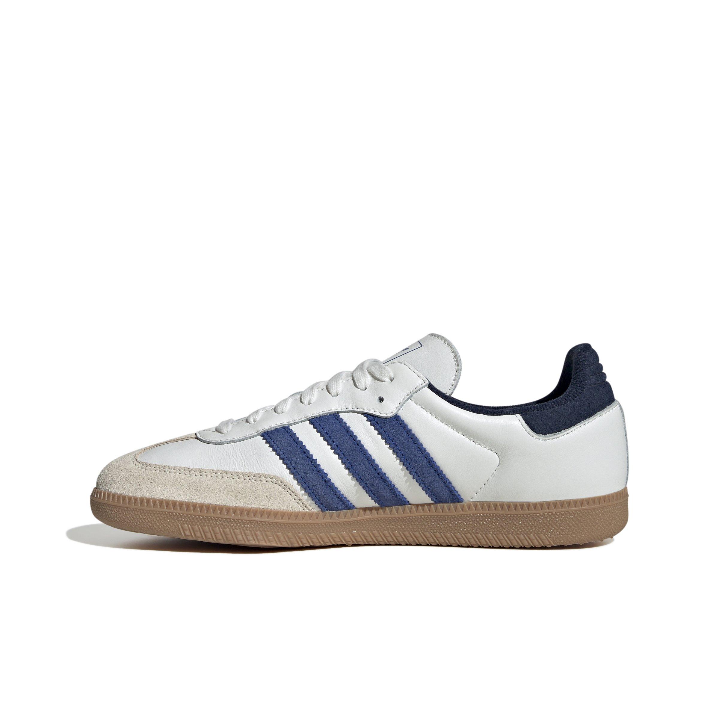 adidas Originals Samba OG "Core White/Team Royal Blue/Night Indigo" Men's Shoe - WHITE/ROYAL/INDIGO Thumbnail View 2