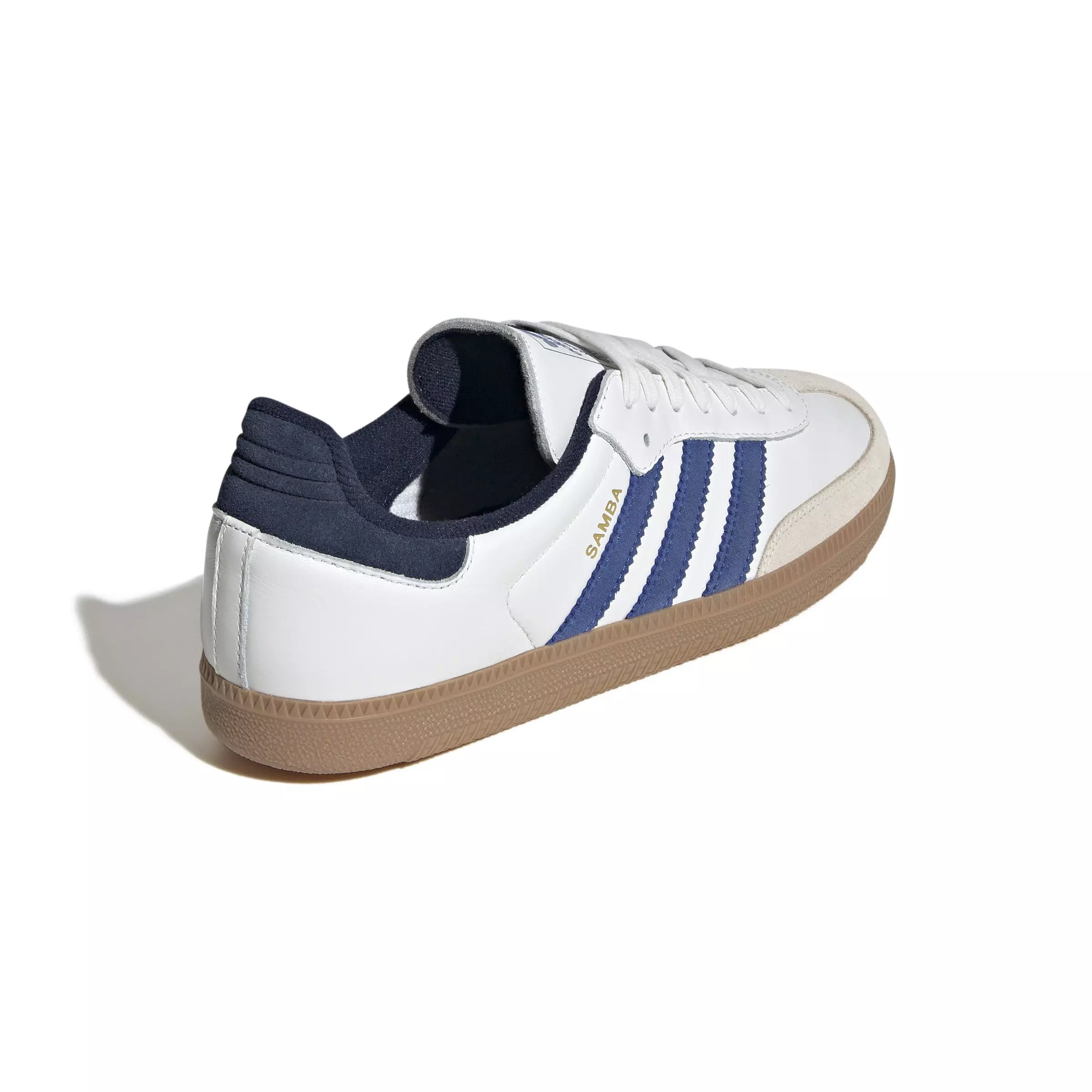 adidas Originals Samba OG "Core White/Team Royal Blue/Night Indigo" Men's Shoe - WHITE/ROYAL/INDIGO