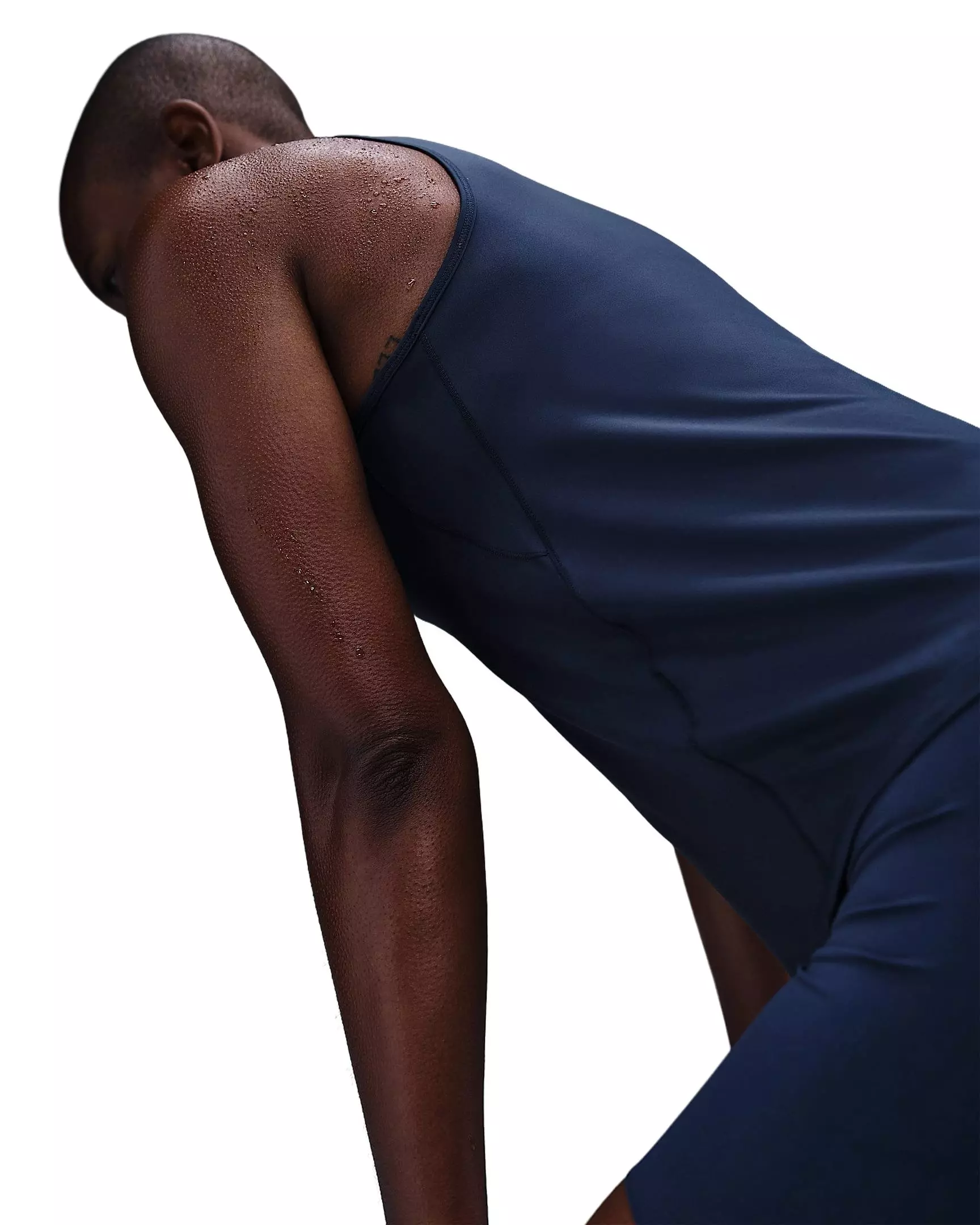 Nike One Women's Classic Dri-FIT Tank Top -Navy - NAVY