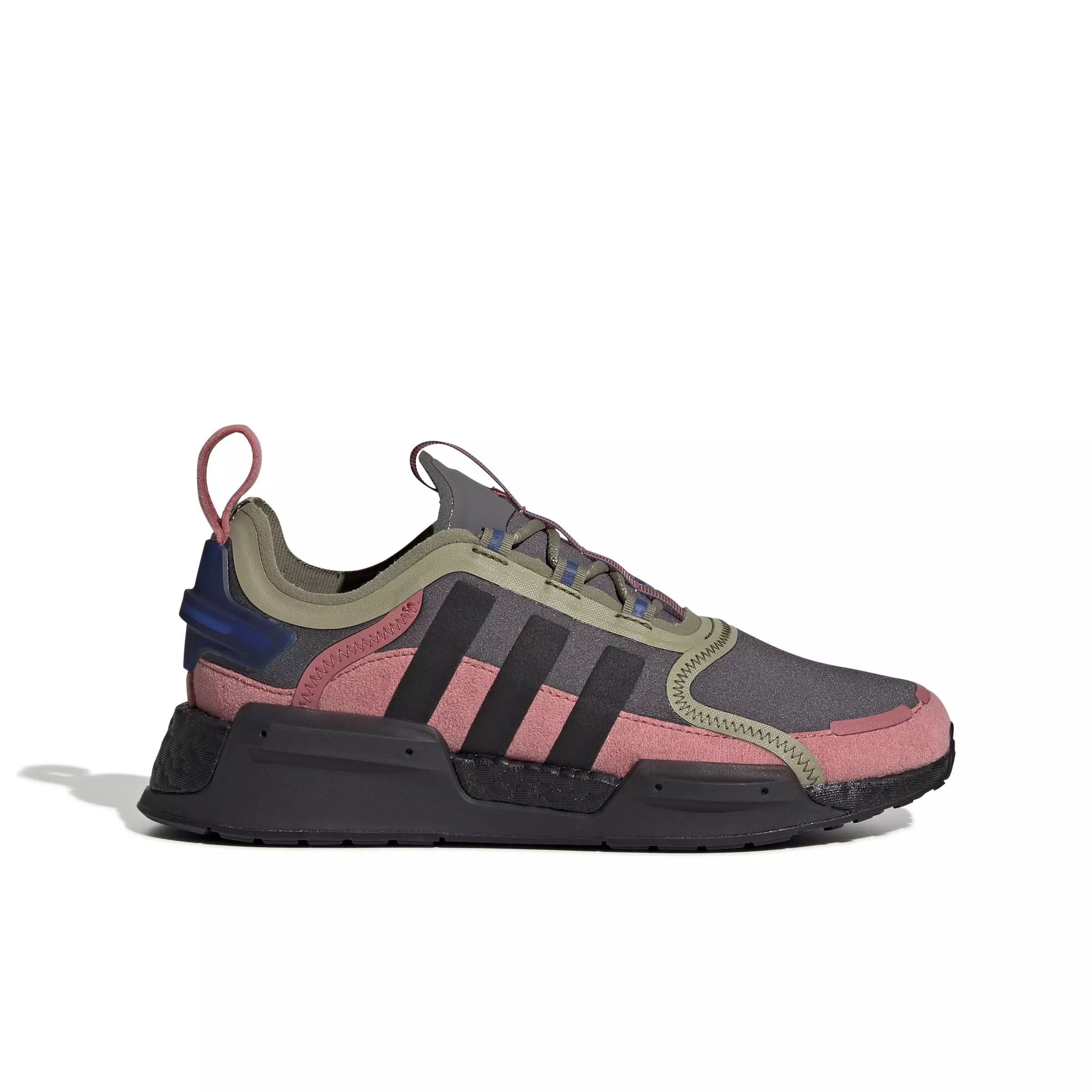 adidas Originals NMD_V3 "Grey Five/Core Black/Wonder Red" Women's Shoe - GREY/BLACK/RED