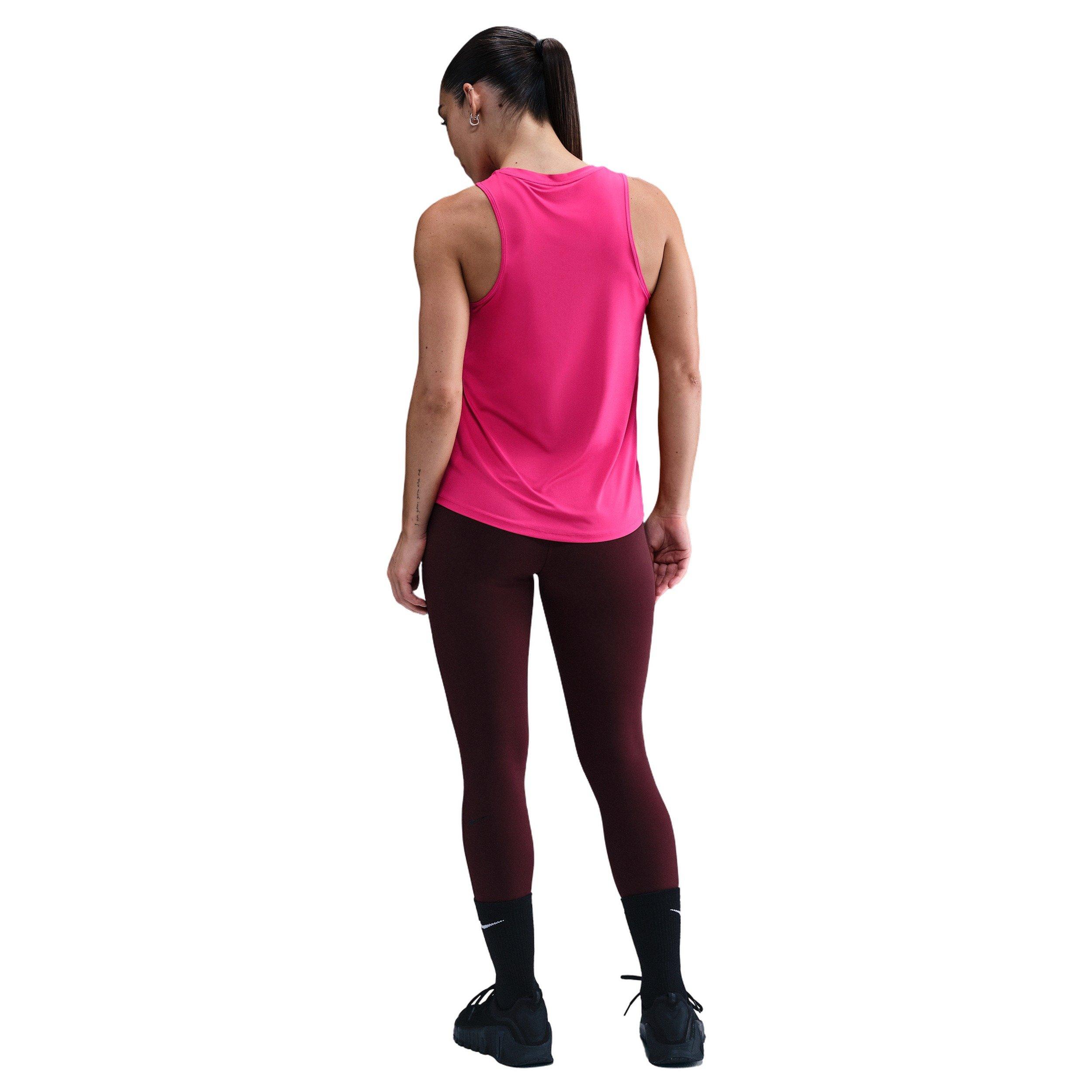 Nike One Women's Classic Dri-FIT Tank Top -Pink - PINK Thumbnail View 5