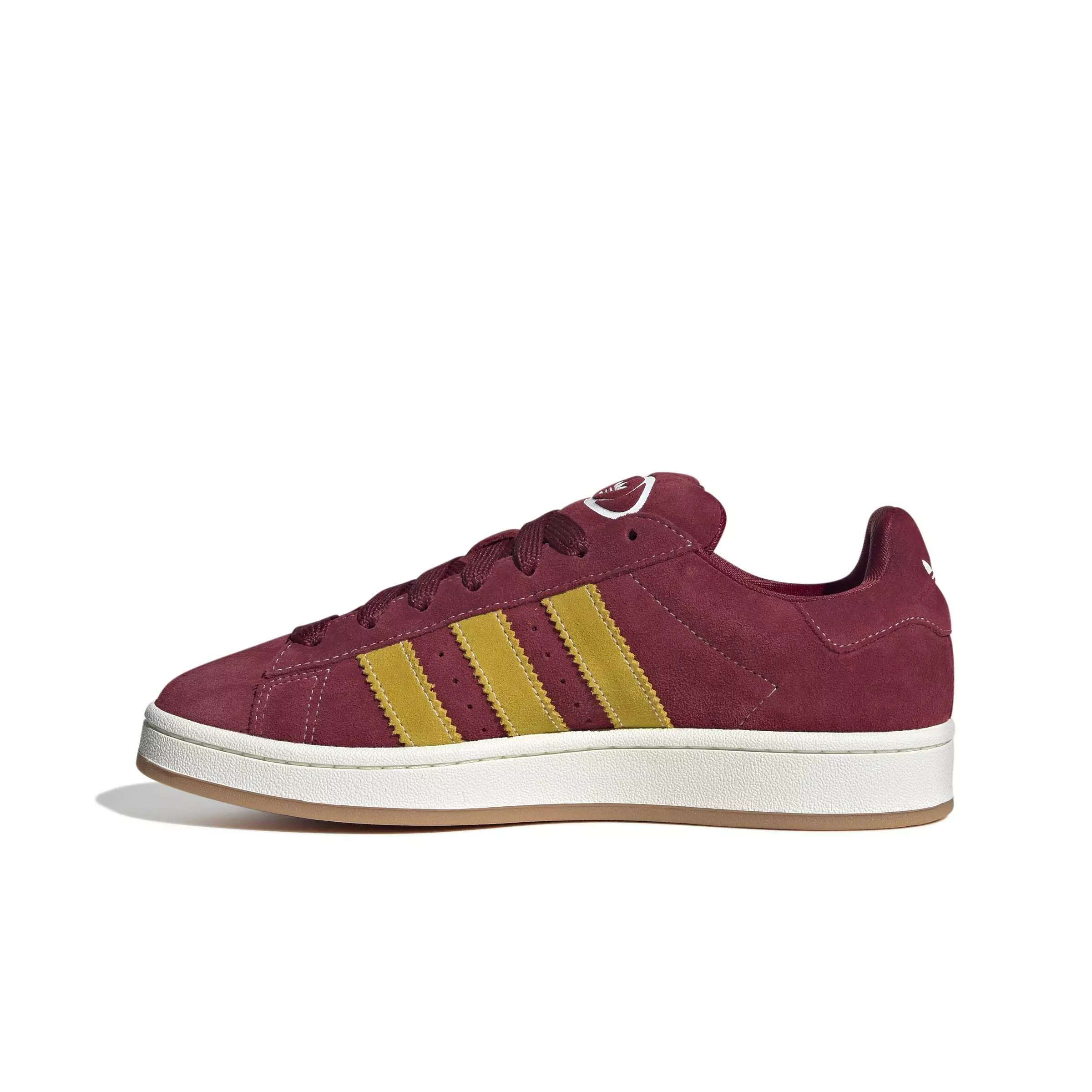 adidas Originals Campus 00s "Collegiate Burgundy/Yellow/Off White" Men's Shoe - BURGUNDY/YELLOW/OFF WHITE