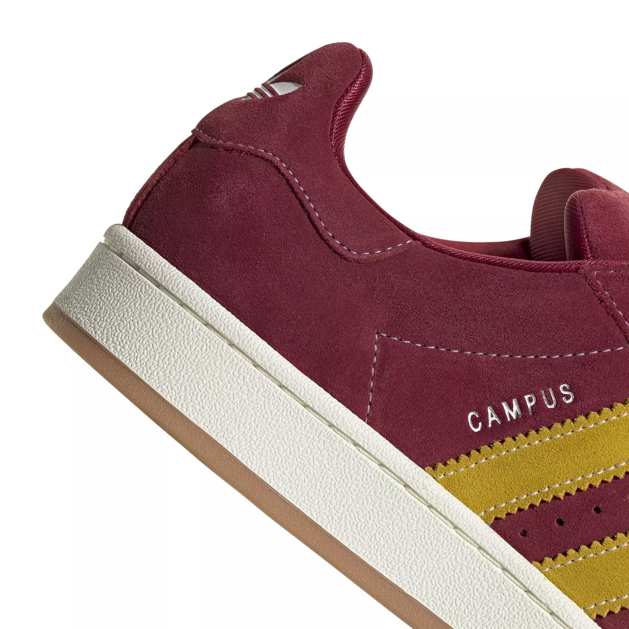 adidas Originals Campus 00s "Collegiate Burgundy/Yellow/Off White" Men's Shoe - BURGUNDY/YELLOW/OFF WHITE