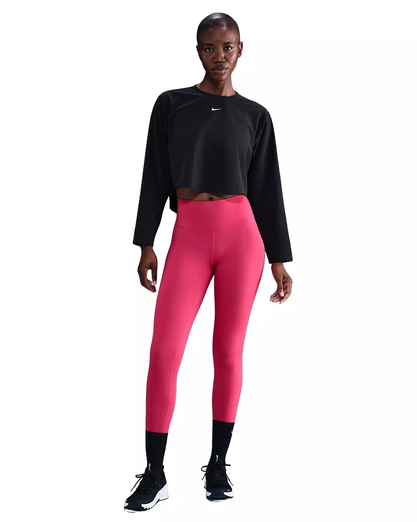 Nike Women's One Repel Woven T-Shirt - Black - BLACK