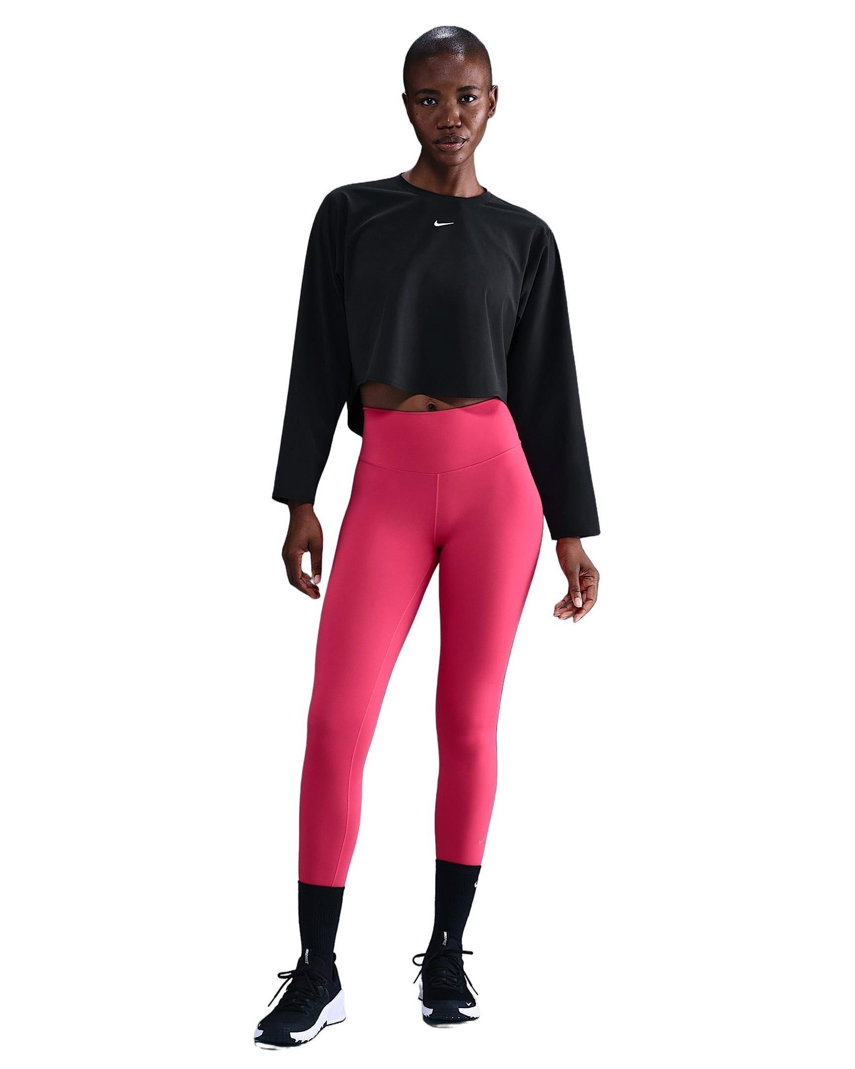 Nike Women's One Repel Woven T-Shirt -Black - BLACK Thumbnail View 4