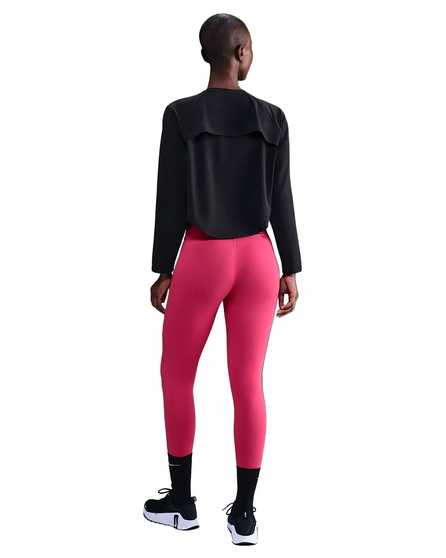 Nike Women's One Repel Woven T-Shirt - Black - BLACK