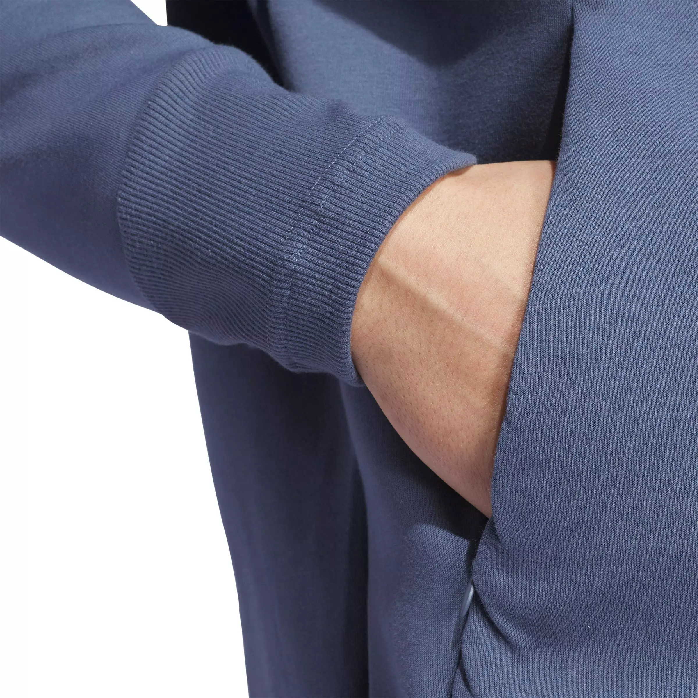 adidas Men's Z.N.E. Premium Full-Zip Hooded Track Top - Blue - BLUE