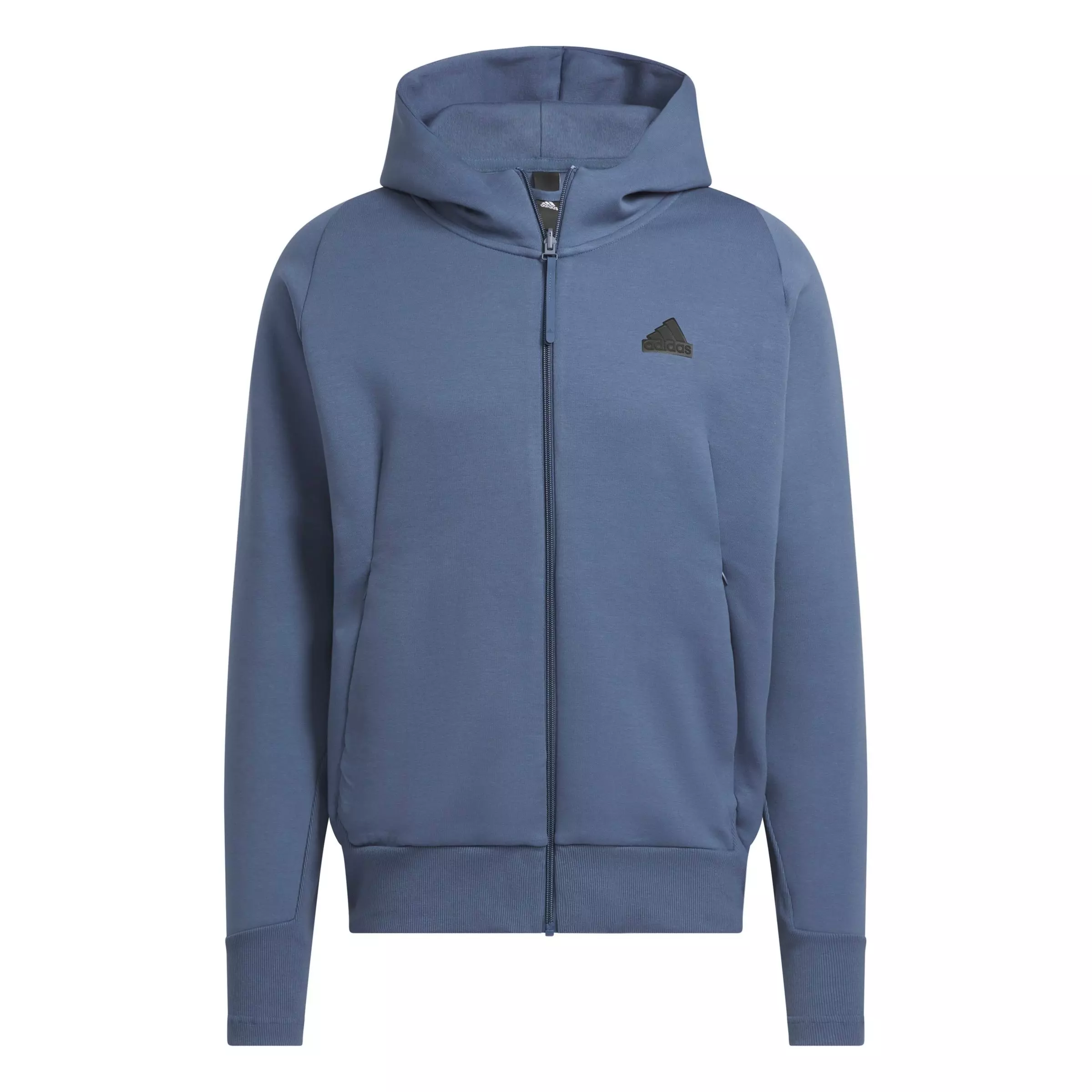 adidas Men's Z.N.E. Premium Full-Zip Hooded Track Top - Blue - BLUE