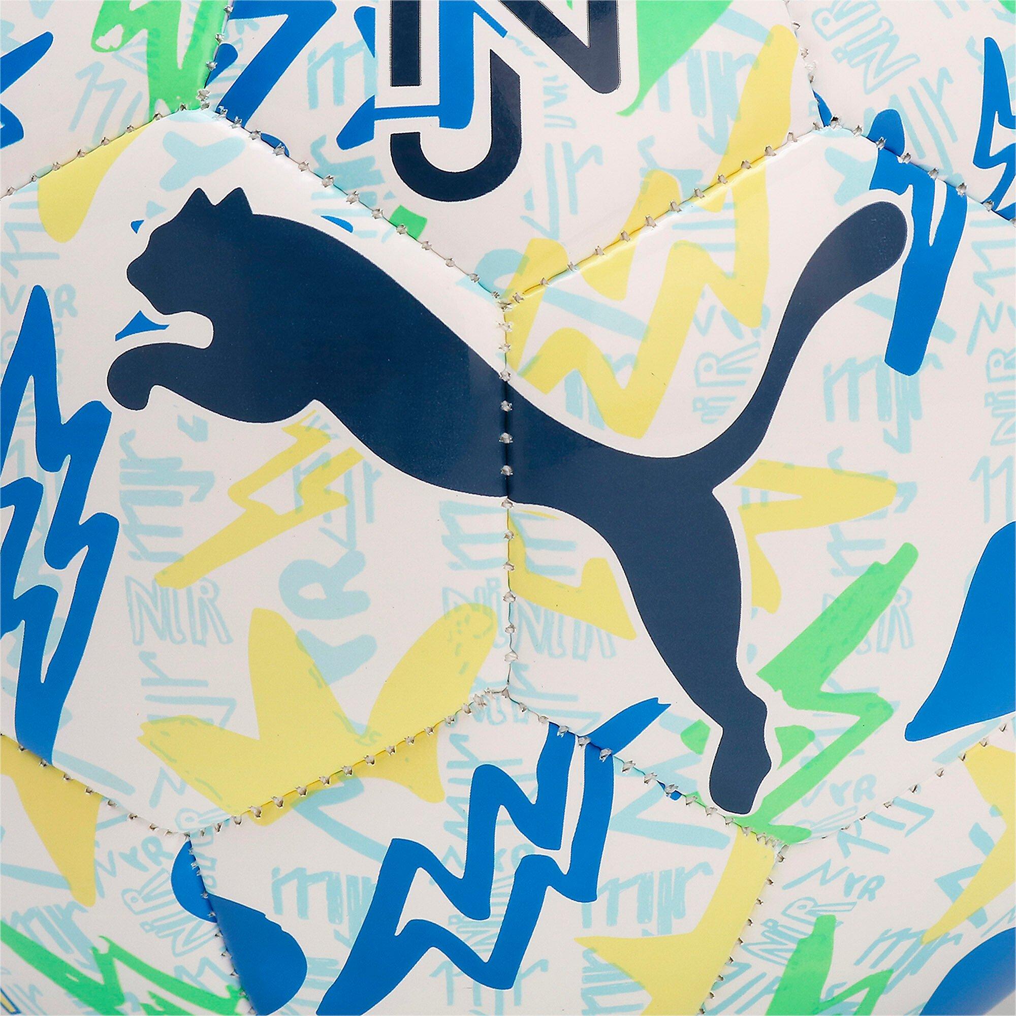PUMA NEYMAR JR Graphic White/Multicolor Soccer Ball