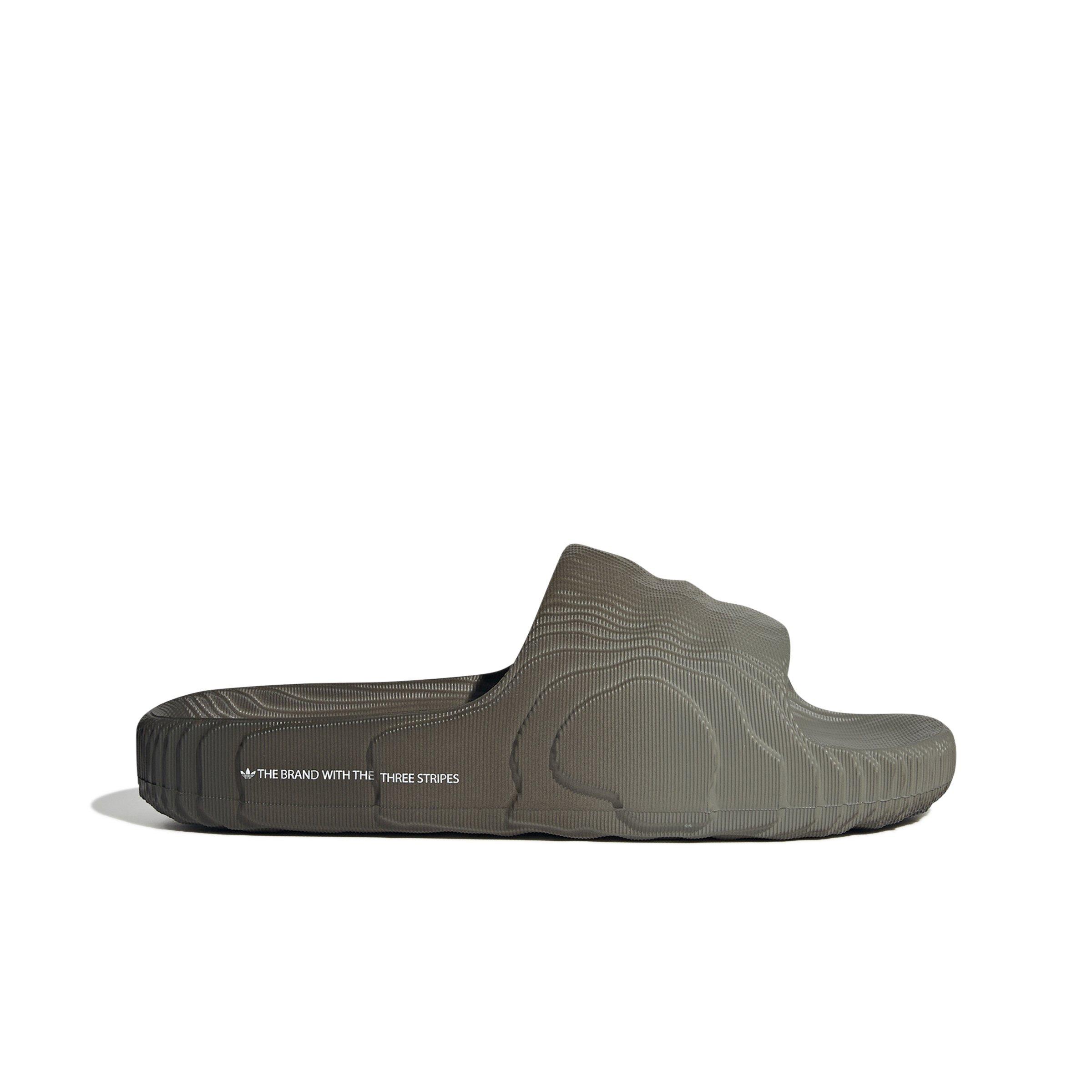 Off-White Olive Slides Arrow Slider in BLACK - OLIVE GREEN for Men | Off-White™ main image 3
