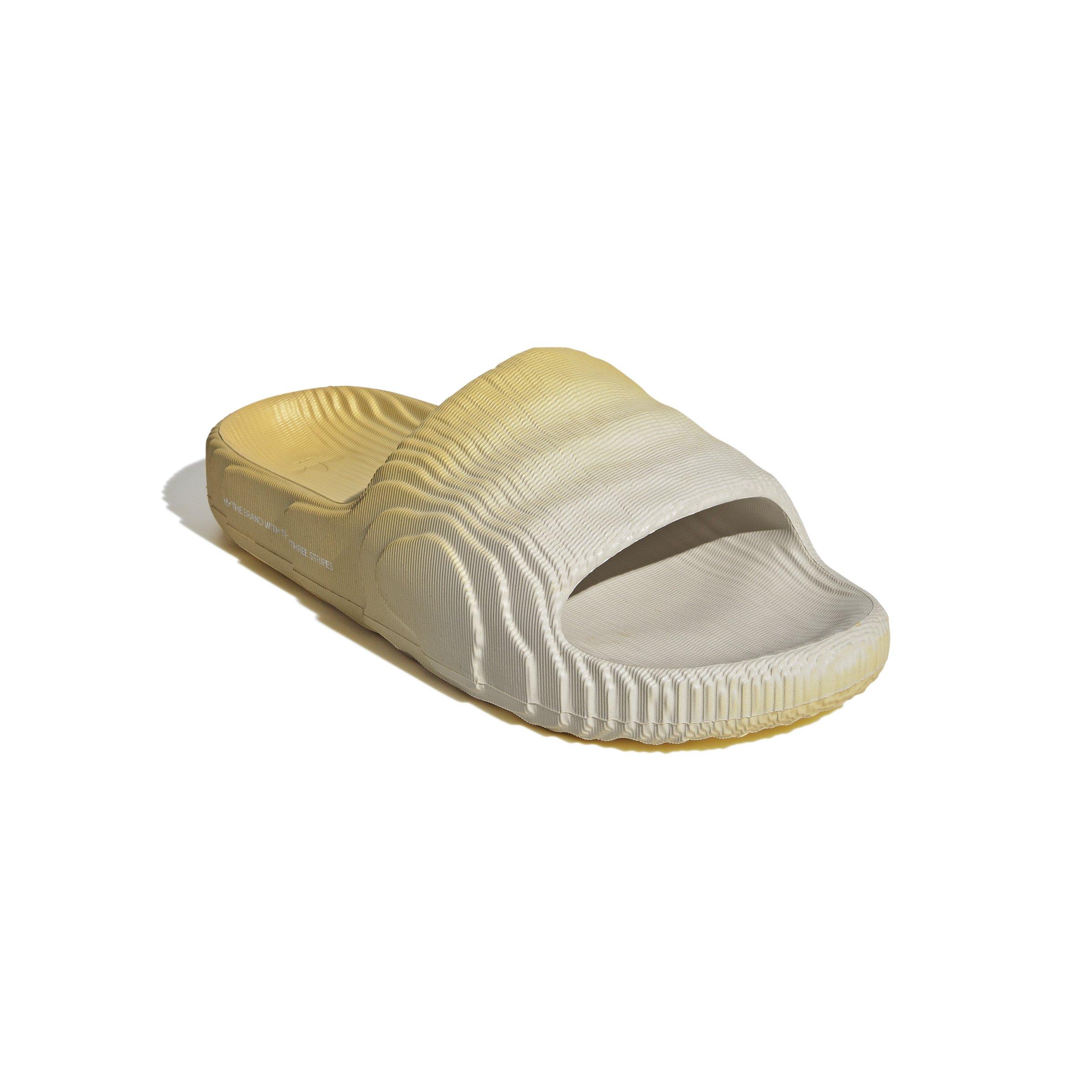 adidas Originals Adilette 22 "Alumina/Oat/Off White" Men's Slide - ALUMINA/OAT/OFF WHITE Thumbnail View 3