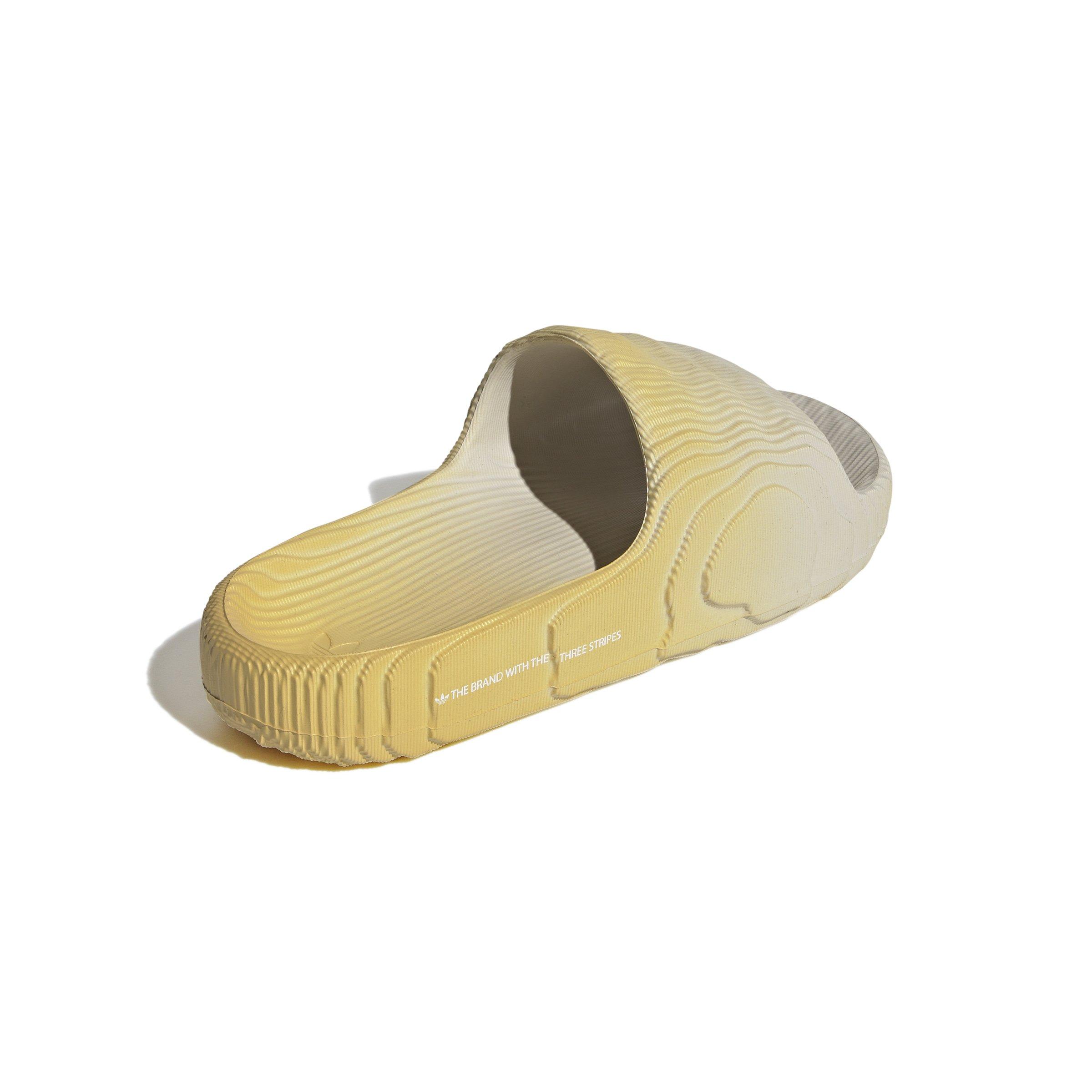adidas Originals Adilette 22 "Alumina/Oat/Off White" Men's Slide - ALUMINA/OAT/OFF WHITE Thumbnail View 4