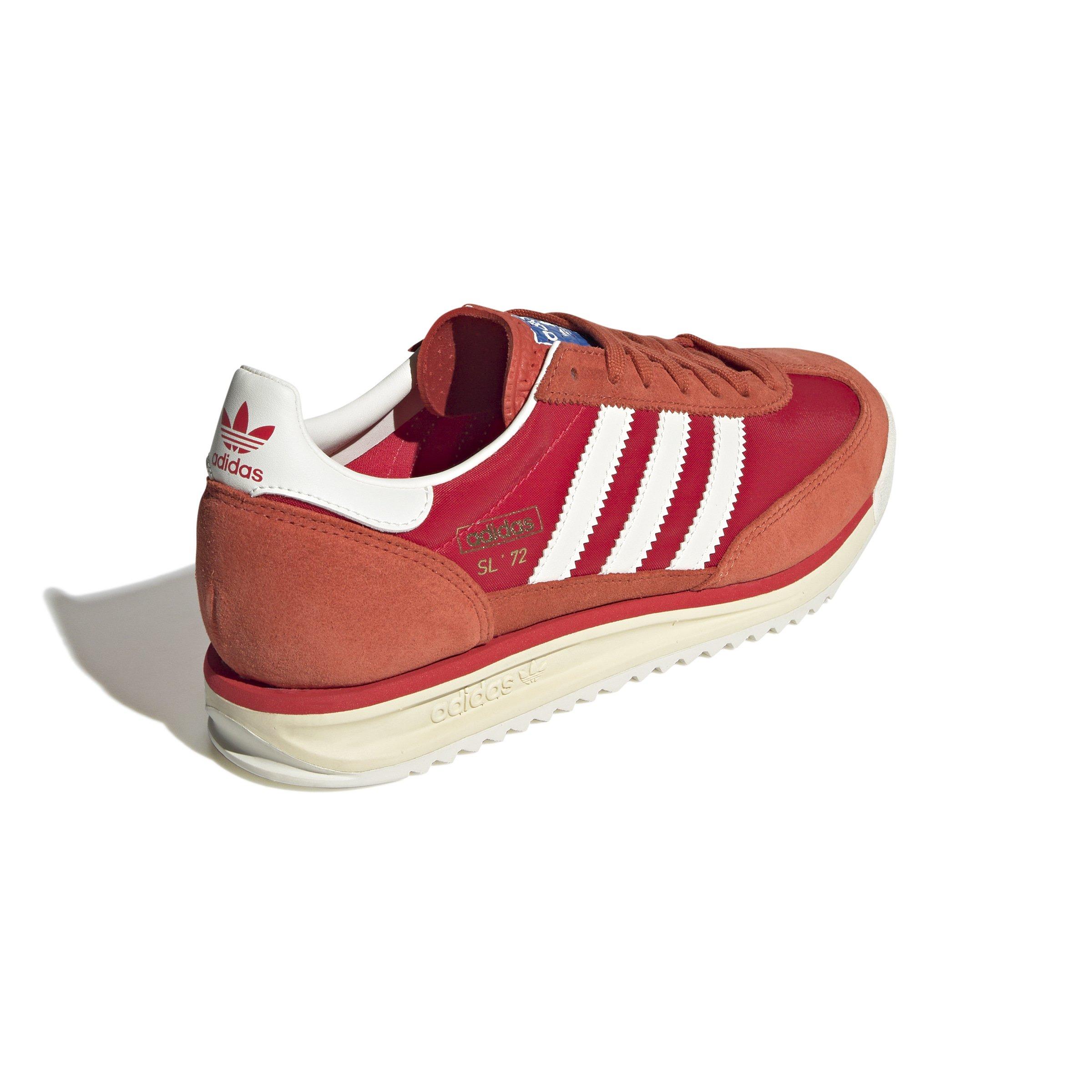 adidas Originals SL 72 RS "Preloved Red/Core White/Pure Ruby" Men's Shoe - RED/WHITE/RUBY Thumbnail View 4