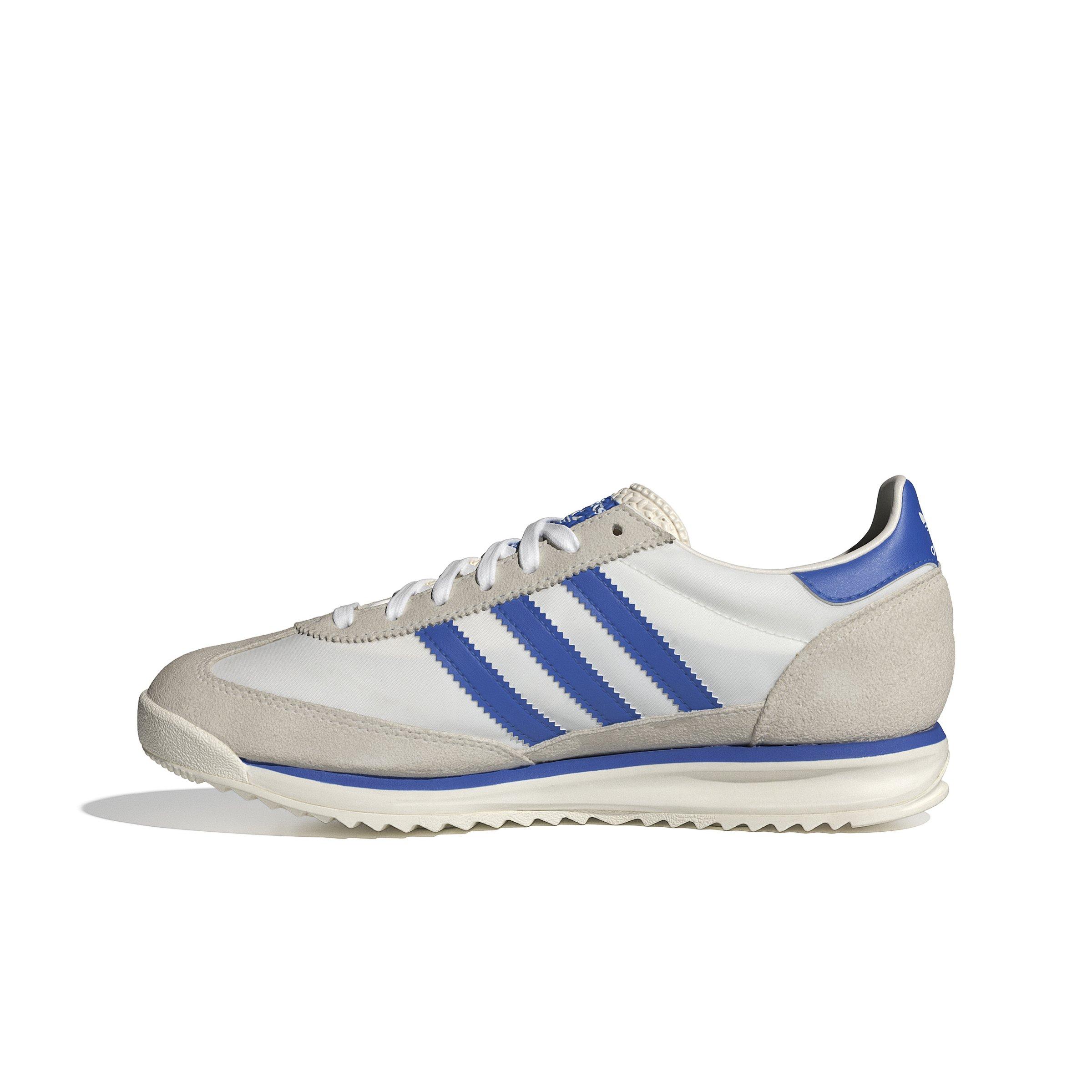 adidas Originals SL 72 RS "Chalk White/Blue/Ftwr White" Men's Shoe - WHITE/BLUE/WHITE Thumbnail View 2