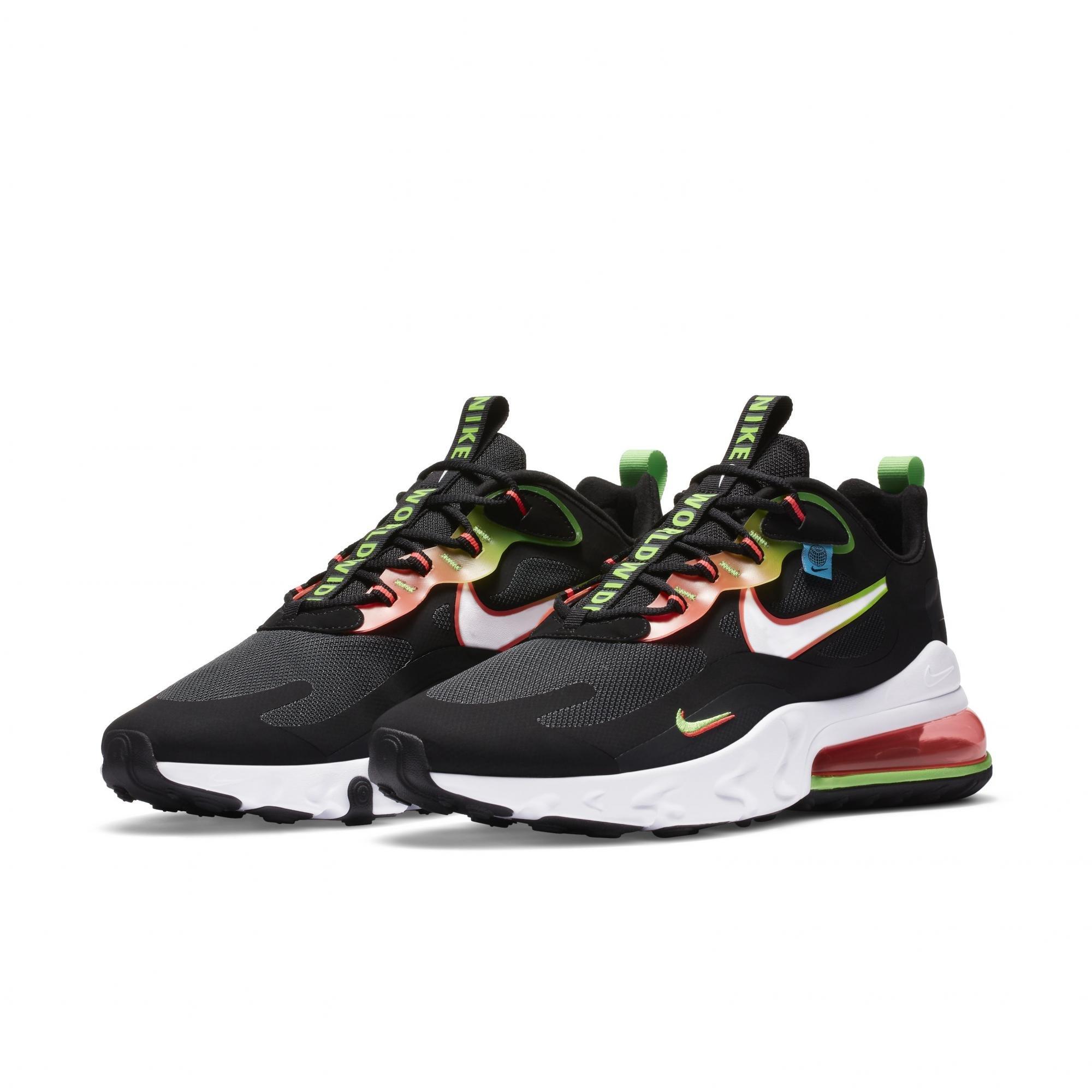 air max 270 react green black