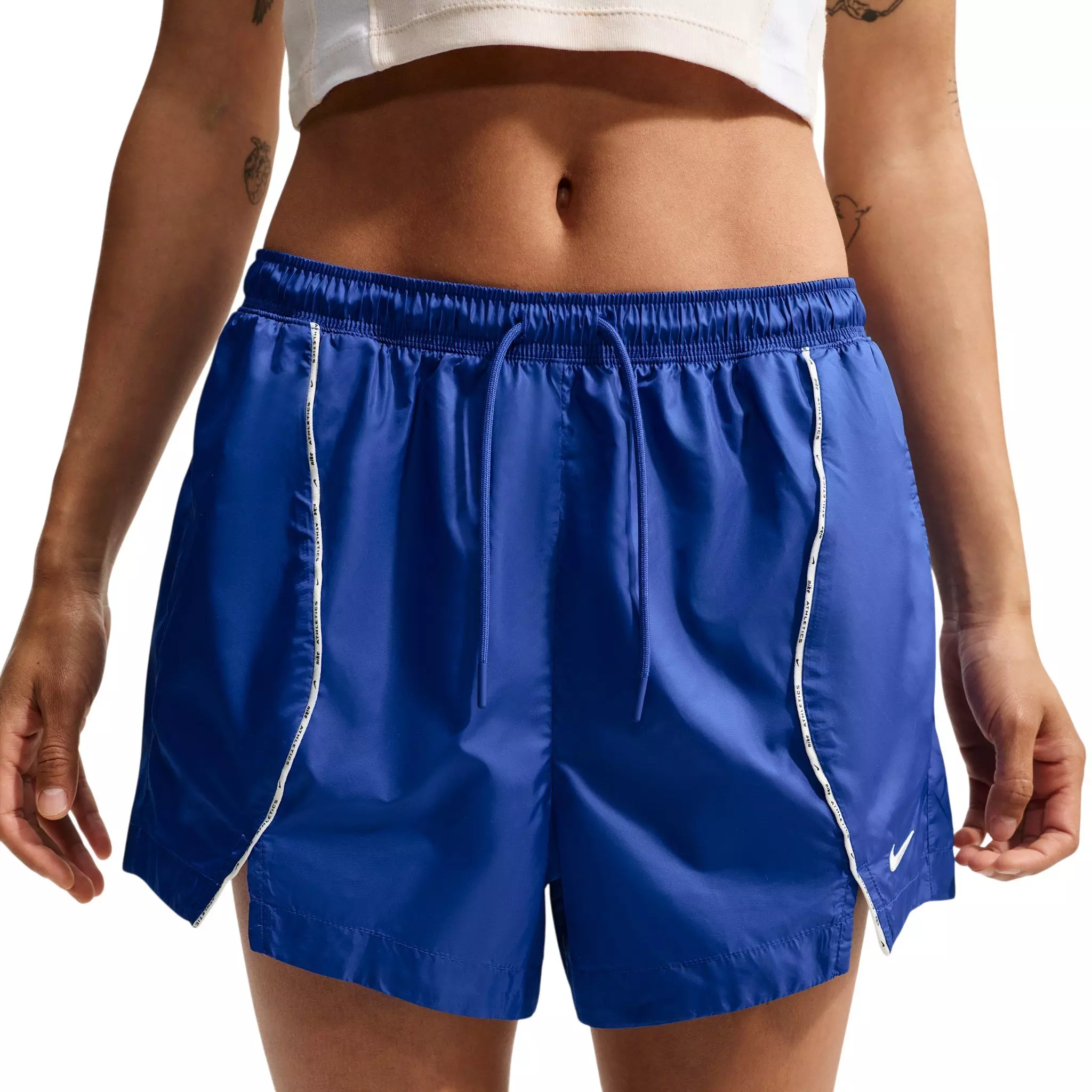 Nike Women's AeroSwift Dri-FIT ADV Mid-Rise 3" Brief-Lined Running Shorts - Royal - ROYAL