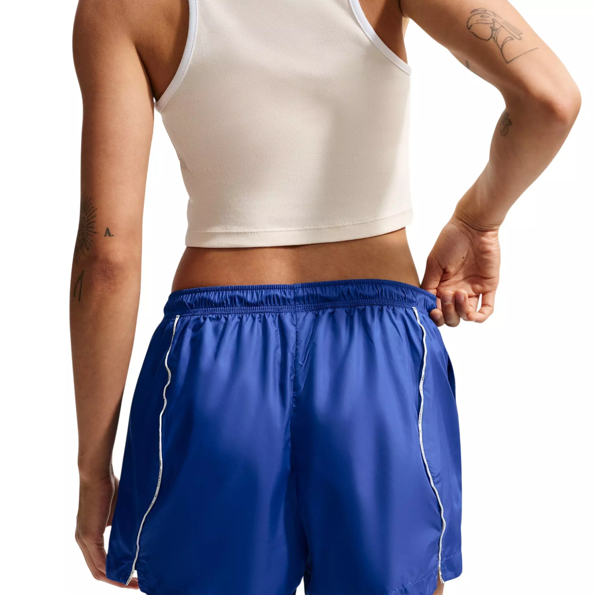 Nike Women's AeroSwift Dri-FIT ADV Mid-Rise 3" Brief-Lined Running Shorts - Royal - ROYAL