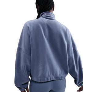 Nike Women's One Therma-FIT 1/2-Zip Top -Indigo